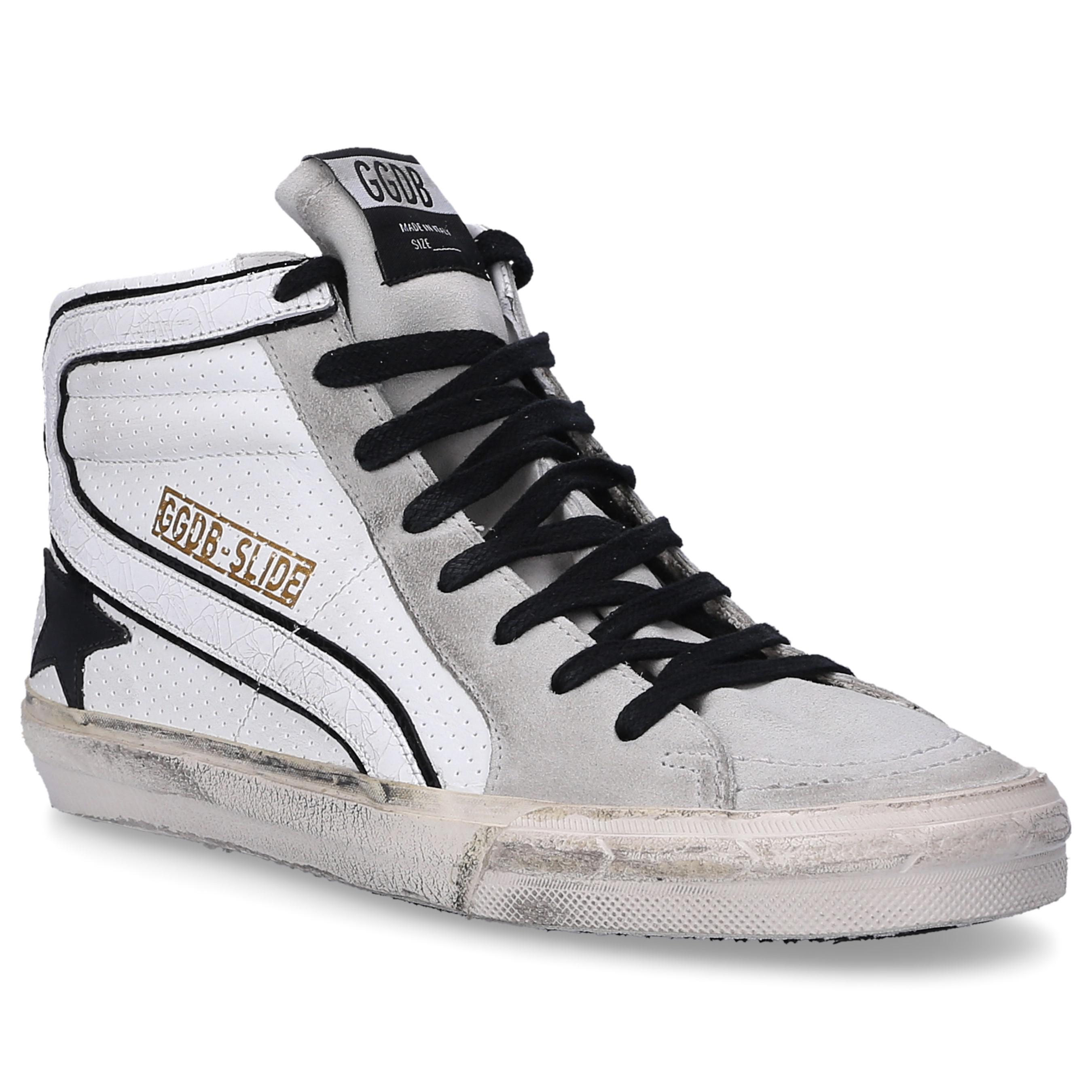 Lyst - Golden Goose Deluxe Brand High-top Sneakers 595 Slide Calfskin ...