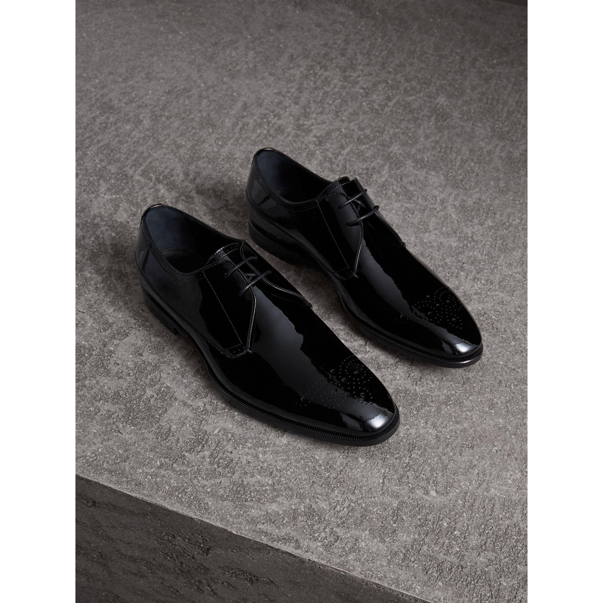 burberry shoes men black