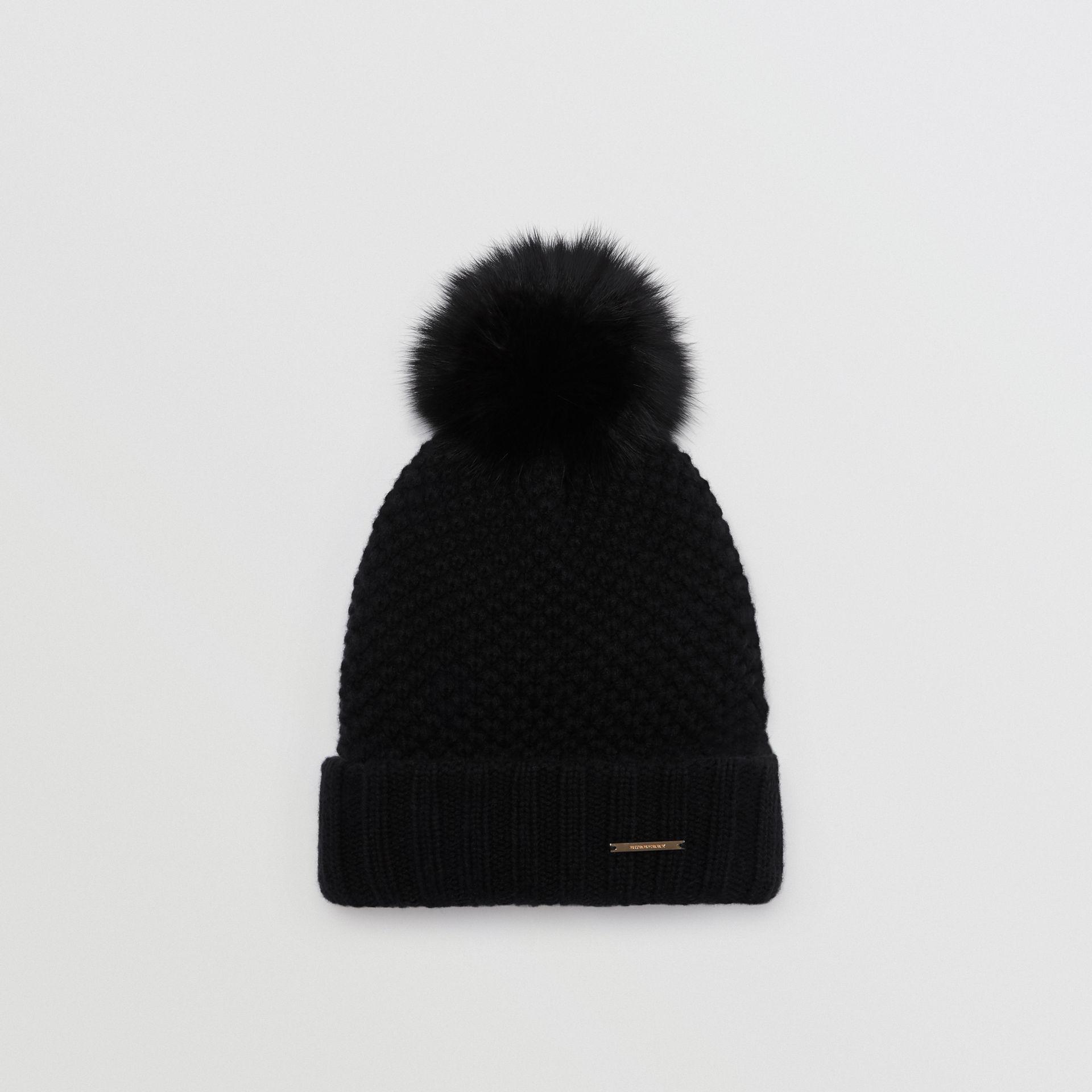 burberry fur hat