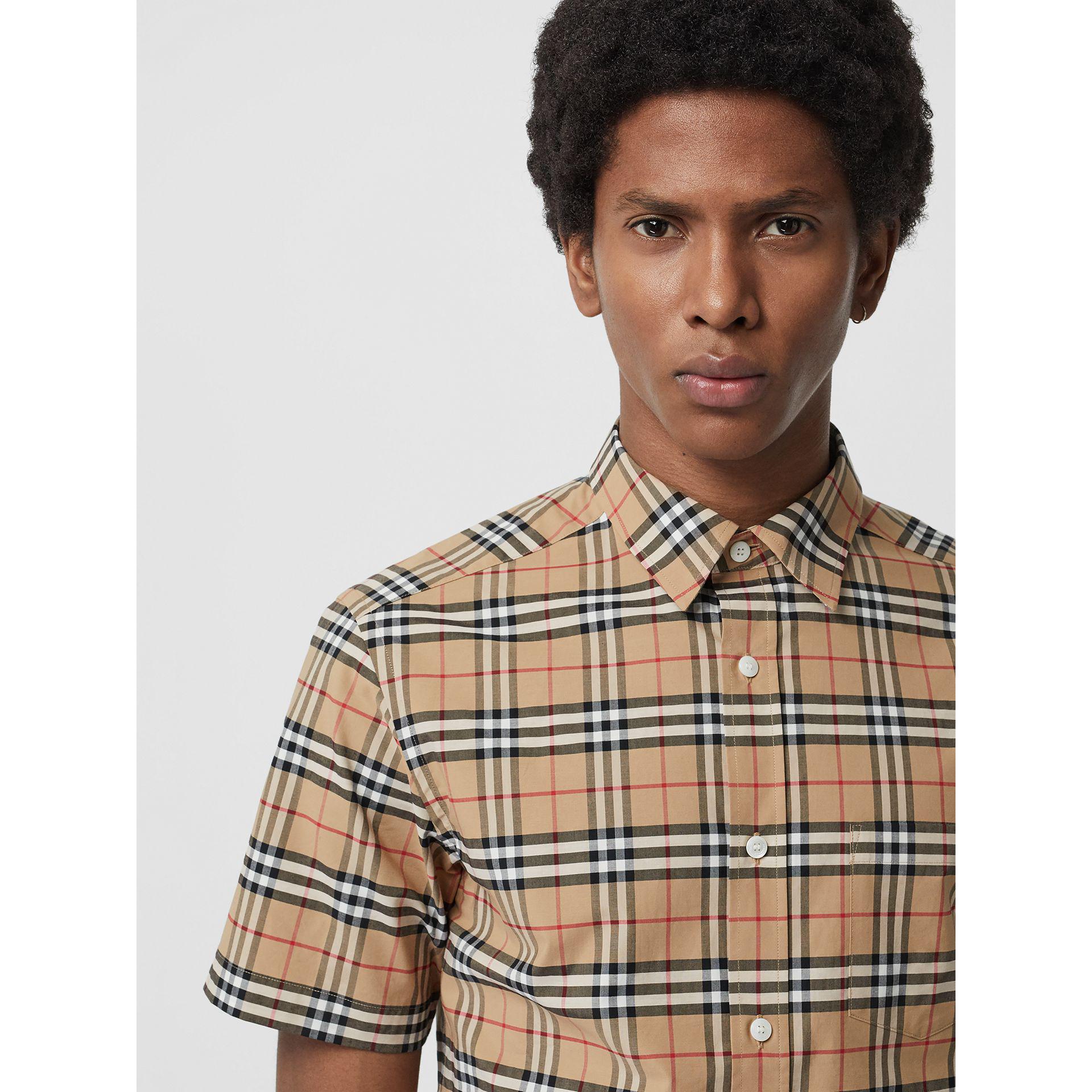 mens short sleeve burberry shirts