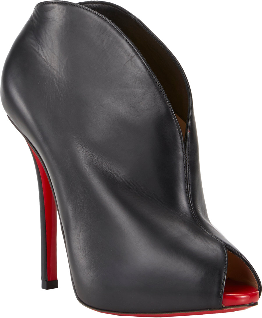 Christian louboutin Chester Fille Ankle Booties in Black | Lyst