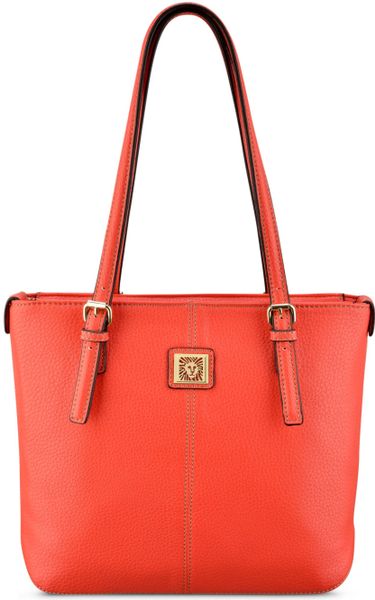 Anne Klein Perfect Tote Small in Red (Coral) | Lyst