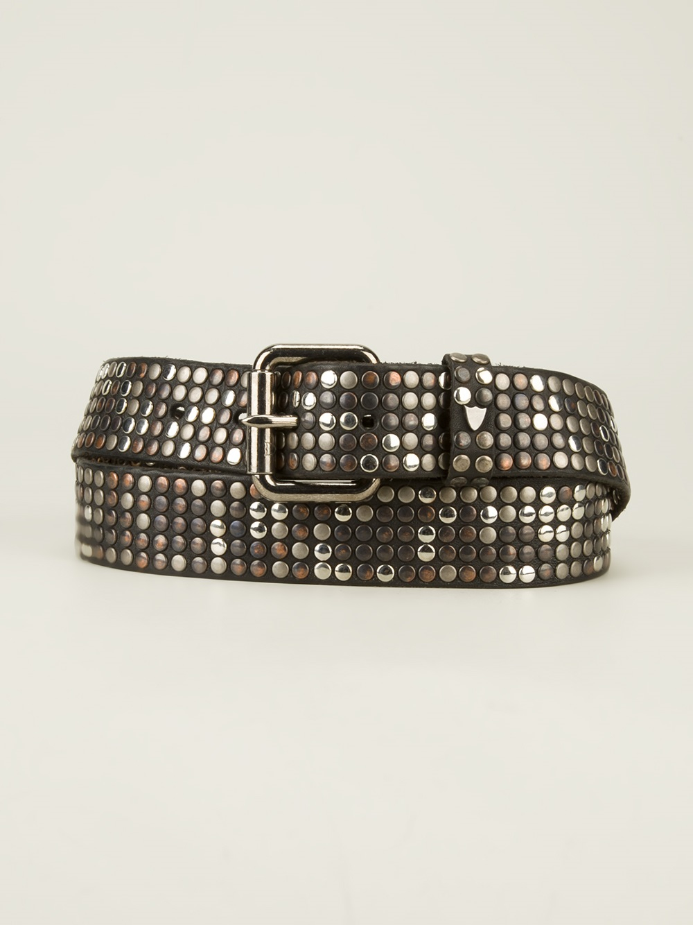 Lyst Htc Hollywood Trading Company Studded Belt in Black for Men