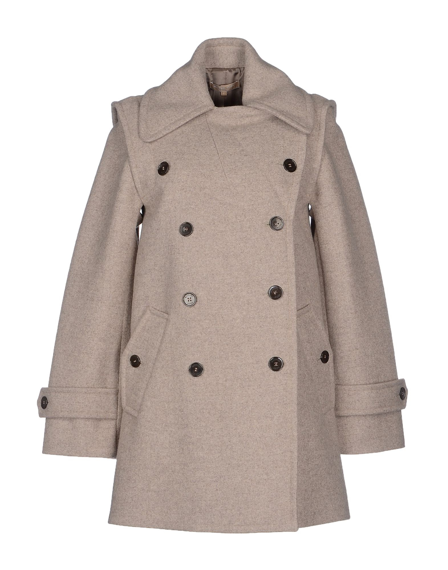 Lyst Michael Kors Coat in Gray