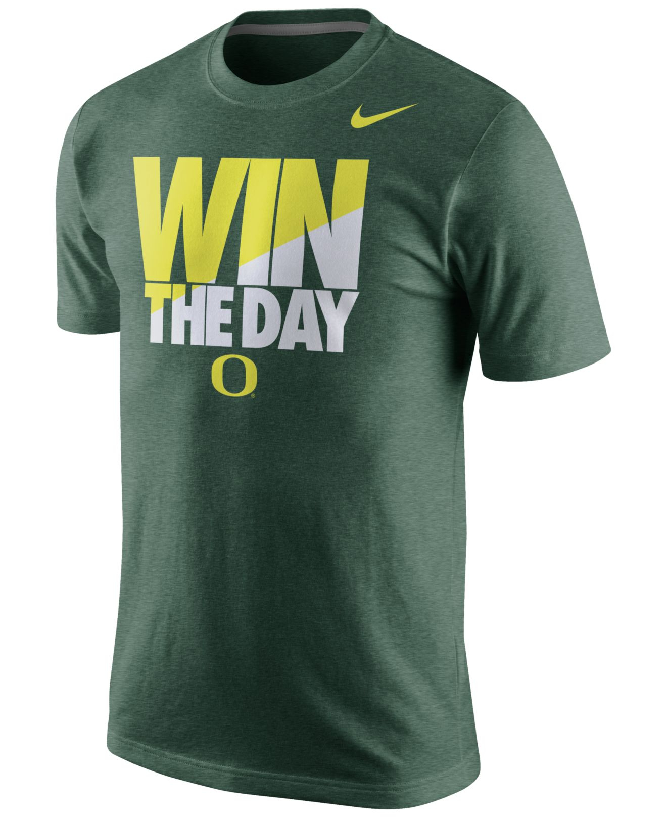 Lyst - Nike Men's Oregon Ducks Local Tri-blend T-shirt in Green for Men