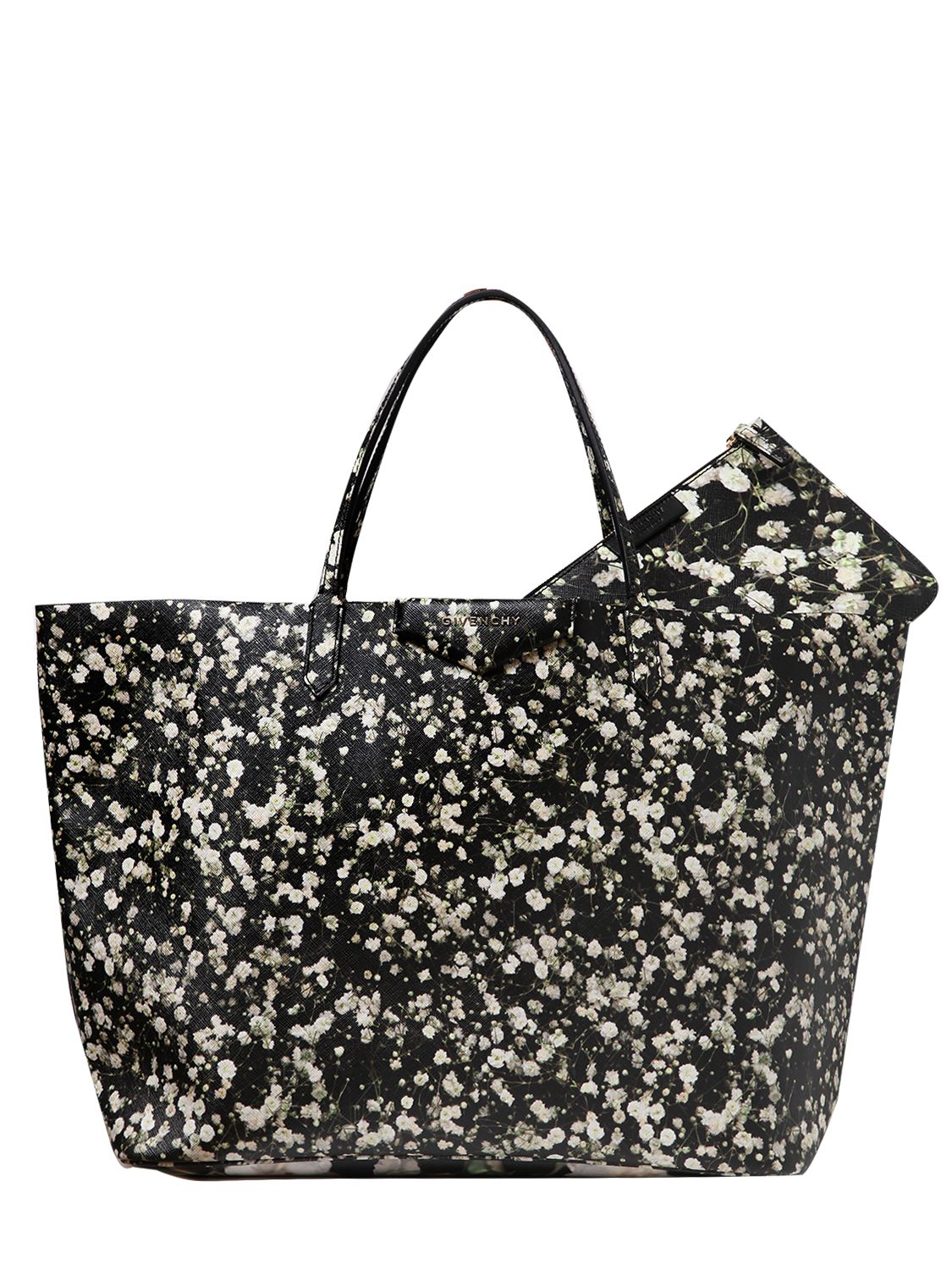 Lyst Givenchy Large Antigona Fl Printed Tote Bag In Gray