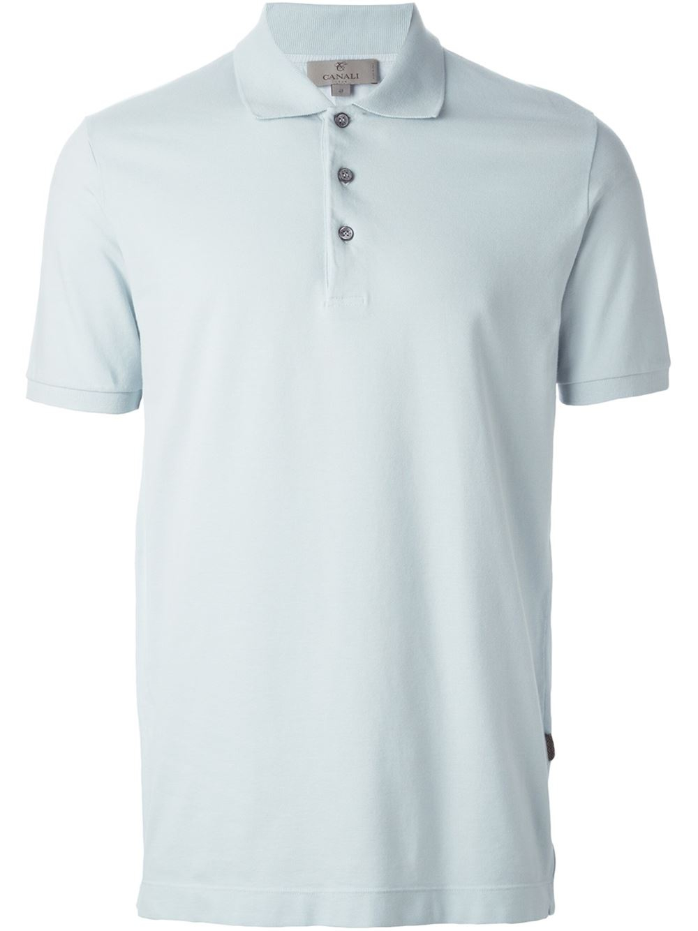Canali Classic Polo Shirt in Blue for Men | Lyst
