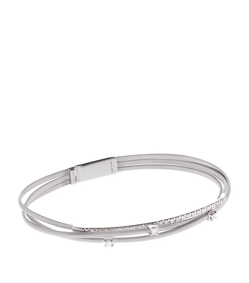 Marco bicego Goa Diamond Bar Bracelet in Metallic Lyst
