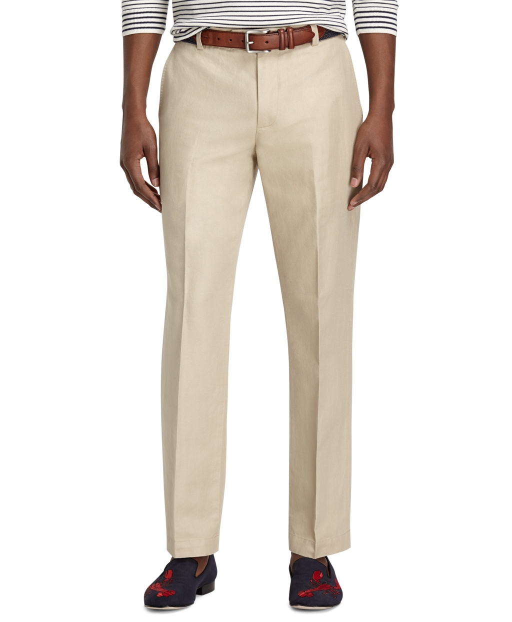 brooks brothers linen pants