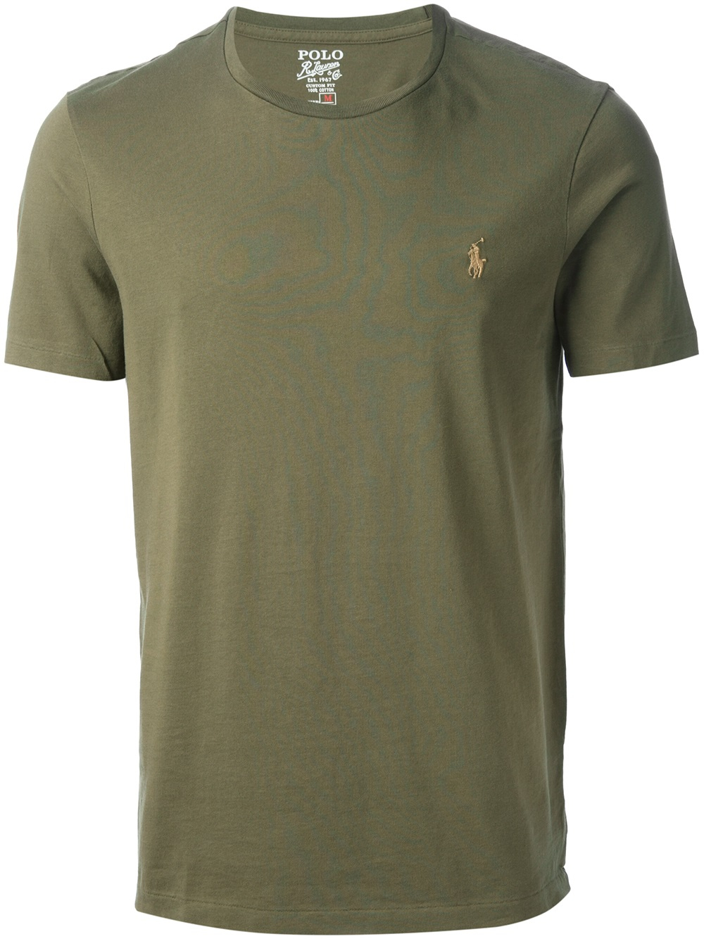 Lyst - Polo Ralph Lauren Custom Fit Tshirt in Green for Men
