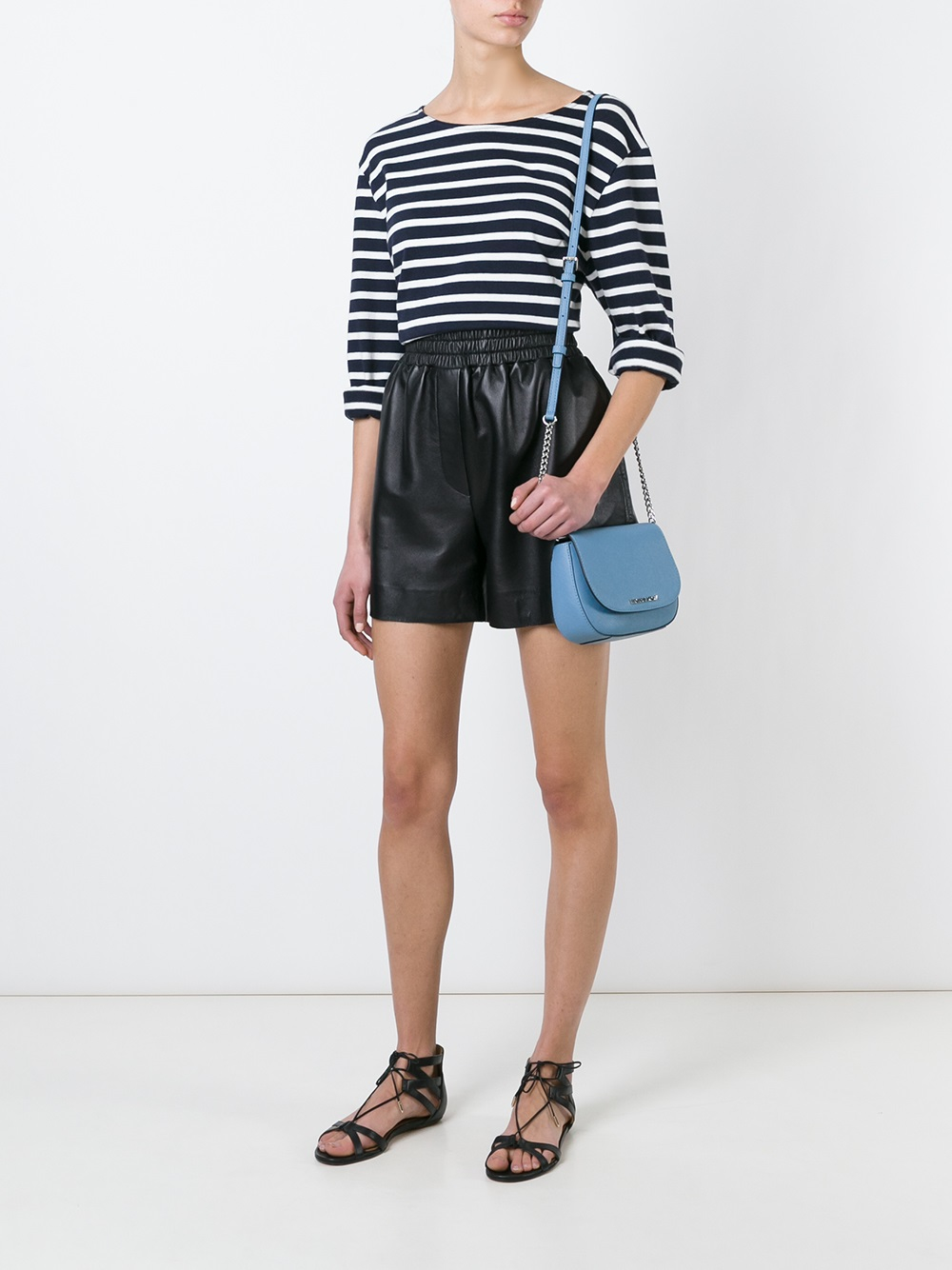 Lyst Michael Kors Jet Set Travel Small Crossbody Bag Gallery