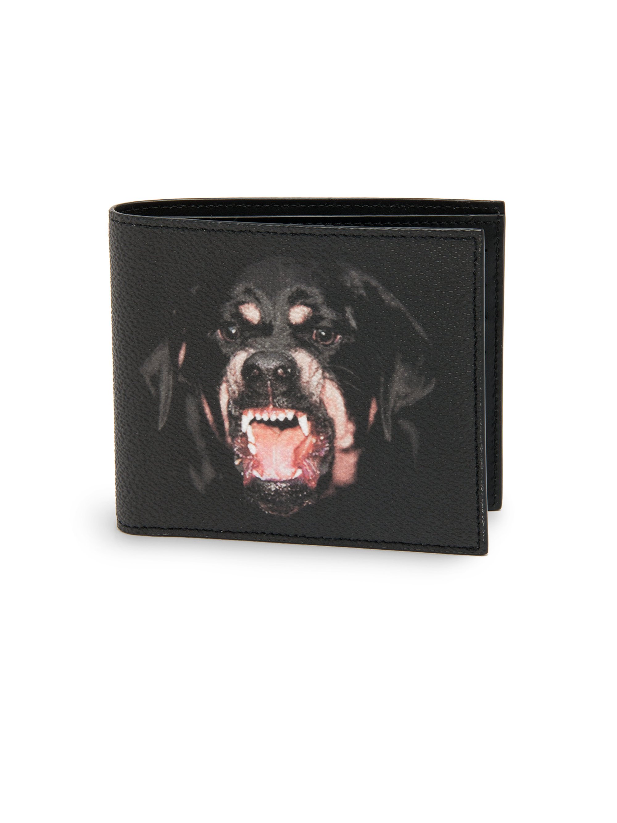 Lyst - Givenchy Rottweiler Leather Wallet in Black for Men