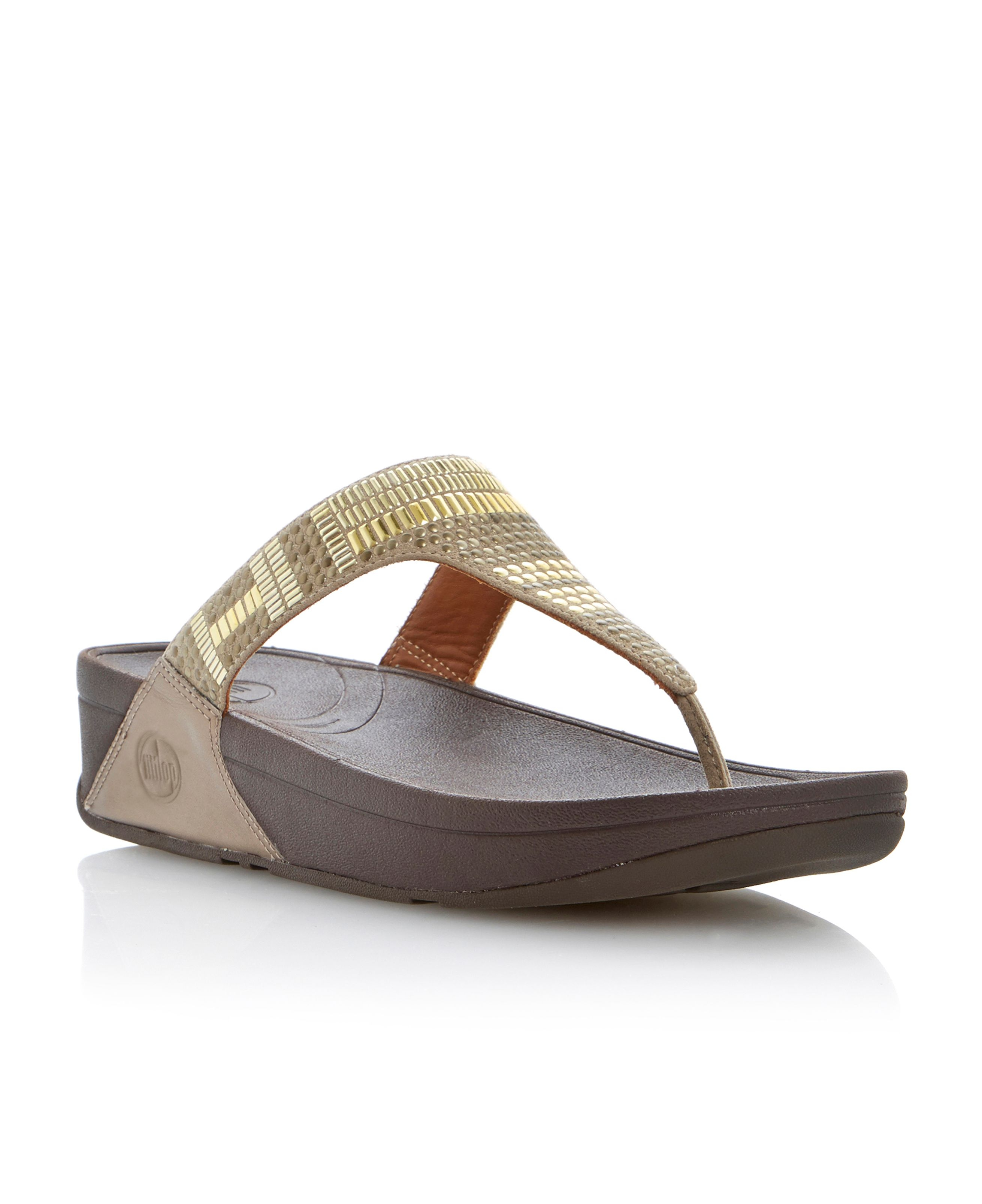 leather fitflop sandals