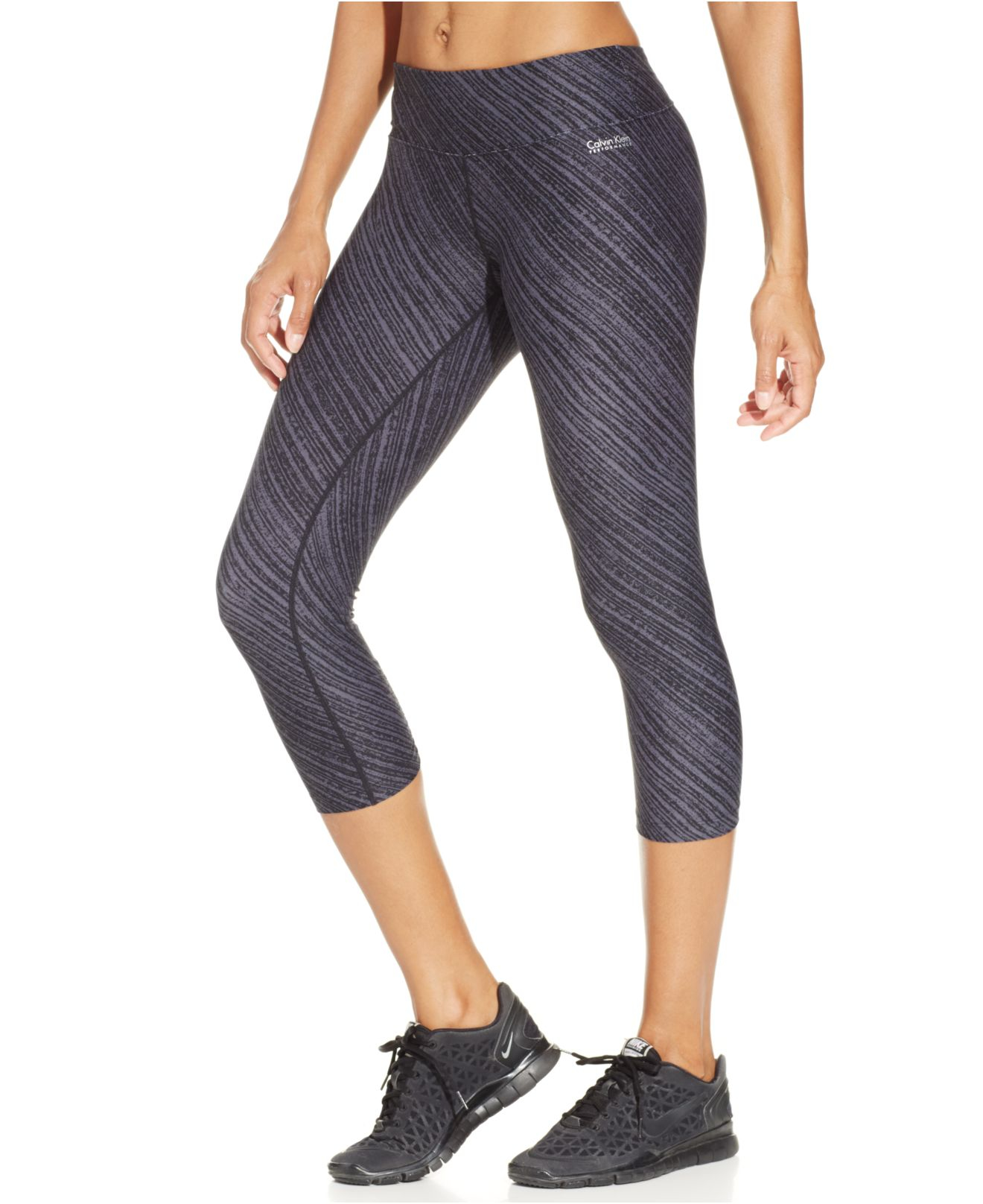 calvin klein performance leggings with side pockets