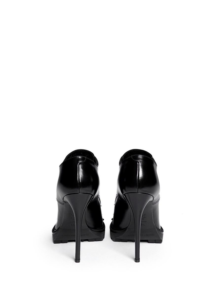 alexander mcqueen heels with studs
