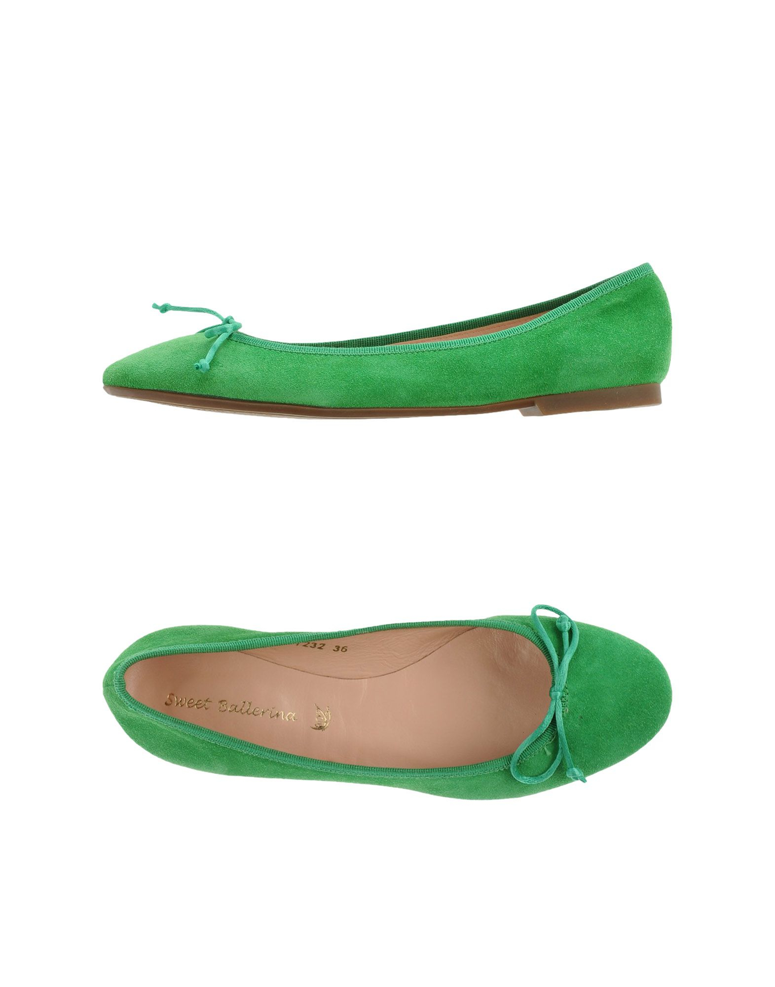 Sweet Ballerina Ballet Flats in Green (Light green) | Lyst