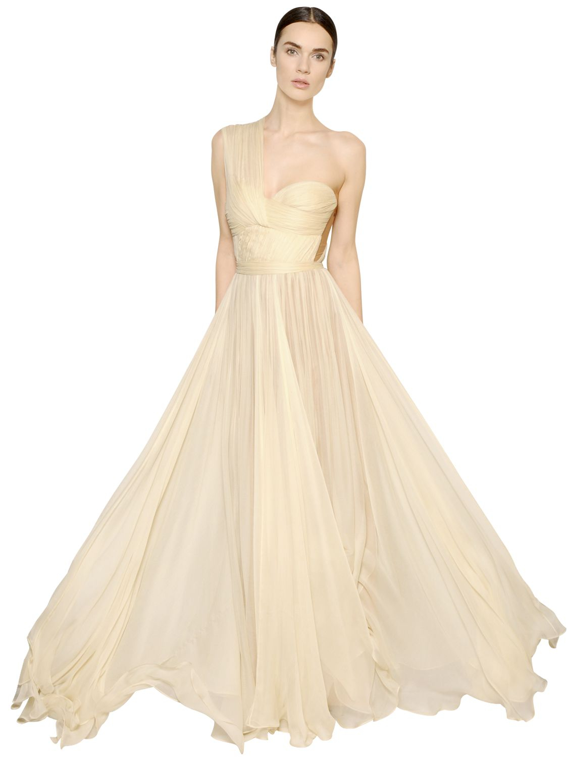 Silk Chiffon Dress