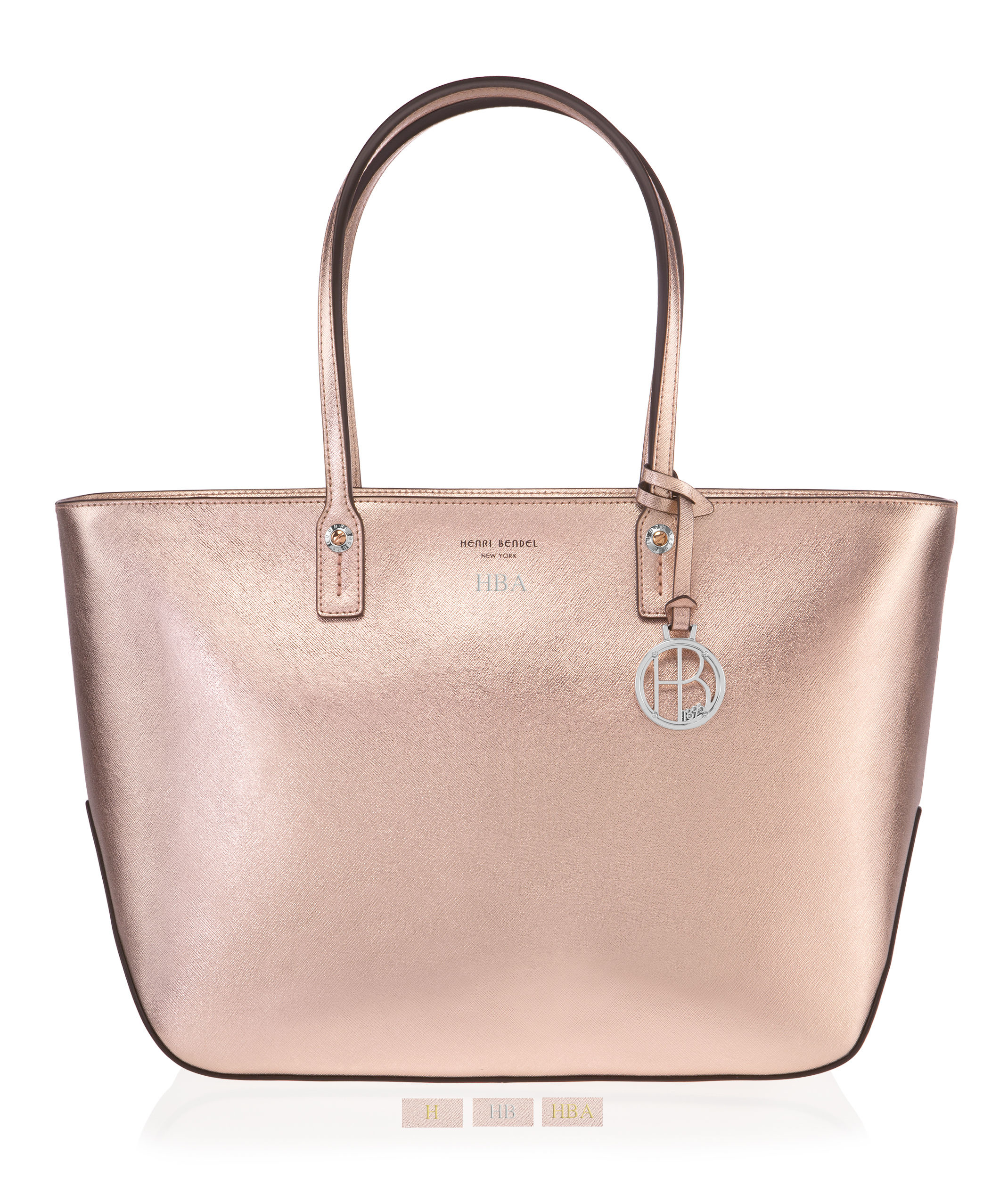 Lyst Henri Bendel West 57th E W Metallic Tote In Pink Gallery
