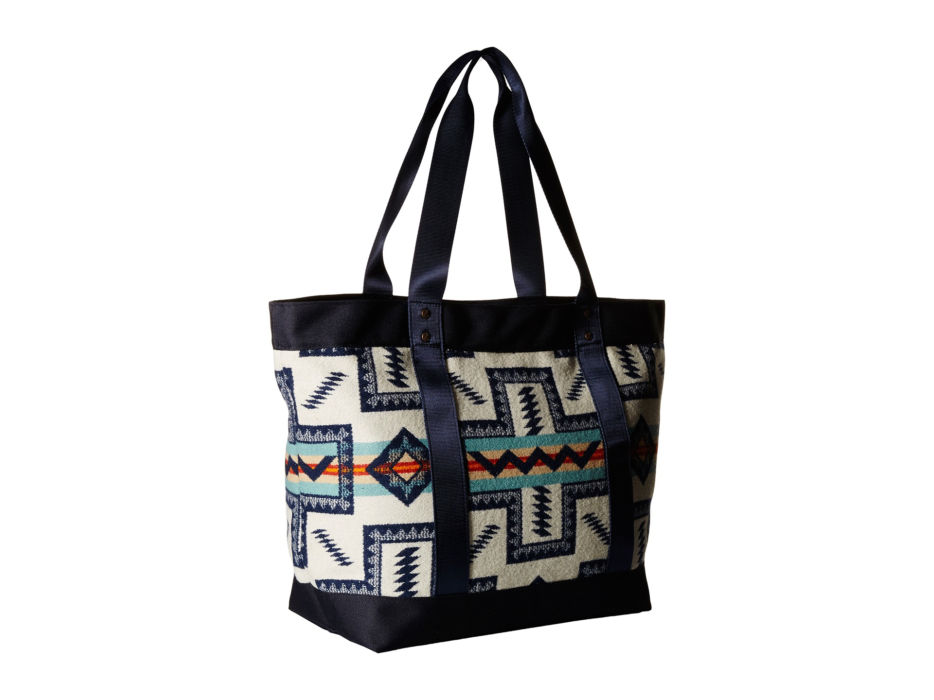 Lyst Pendleton Large Zip Canvas Tote In Black Gallery