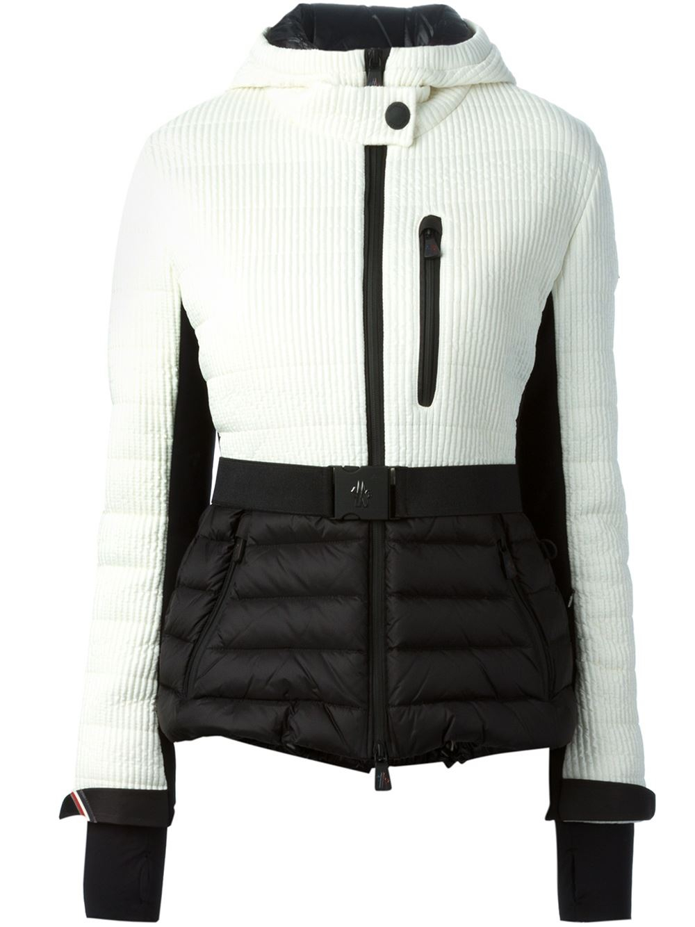 moncler black and white ski jacket moncler black and white ski jacket