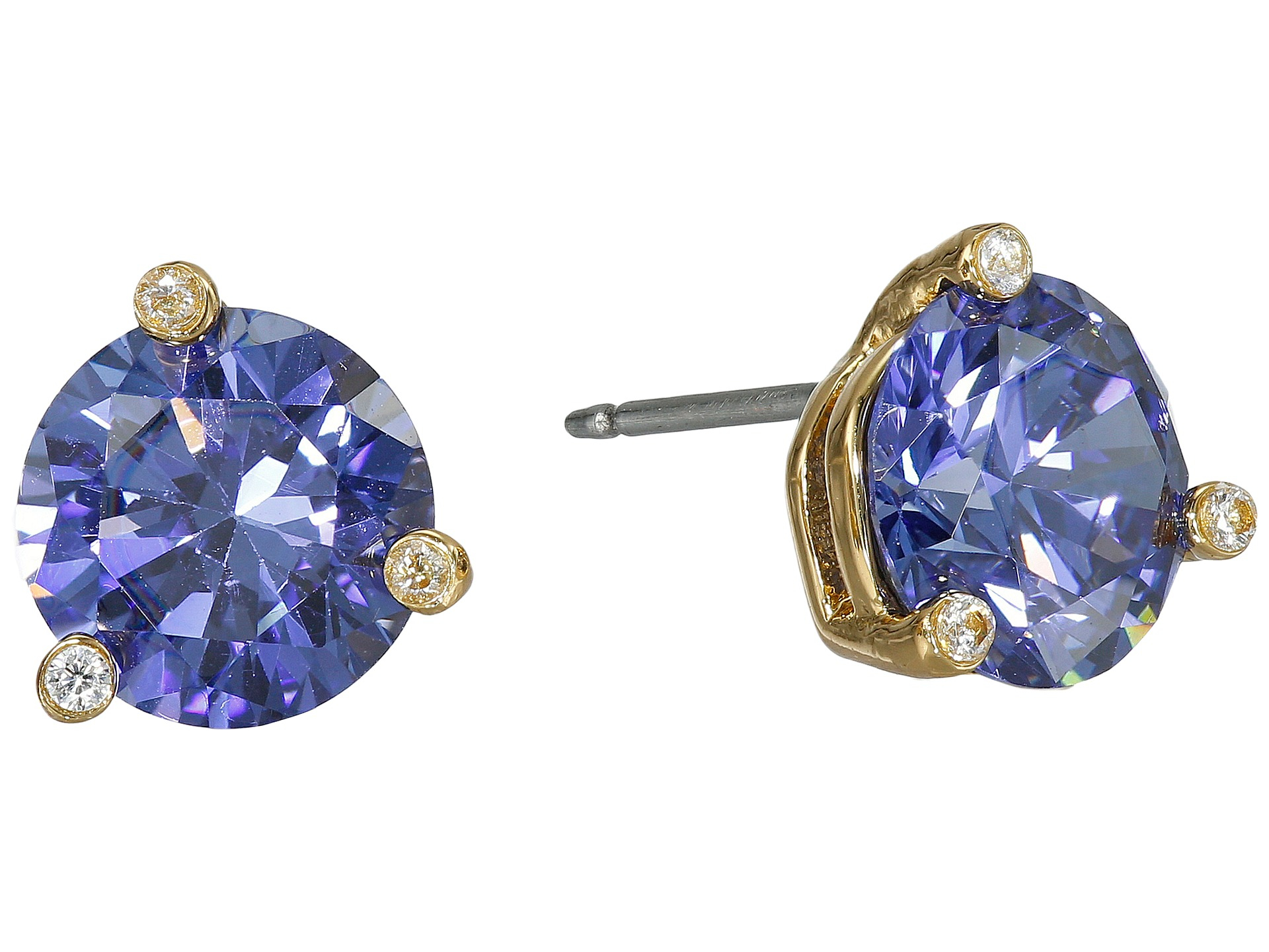 Lyst Kate Spade Rise And Shine Small Studs Earrings in Blue