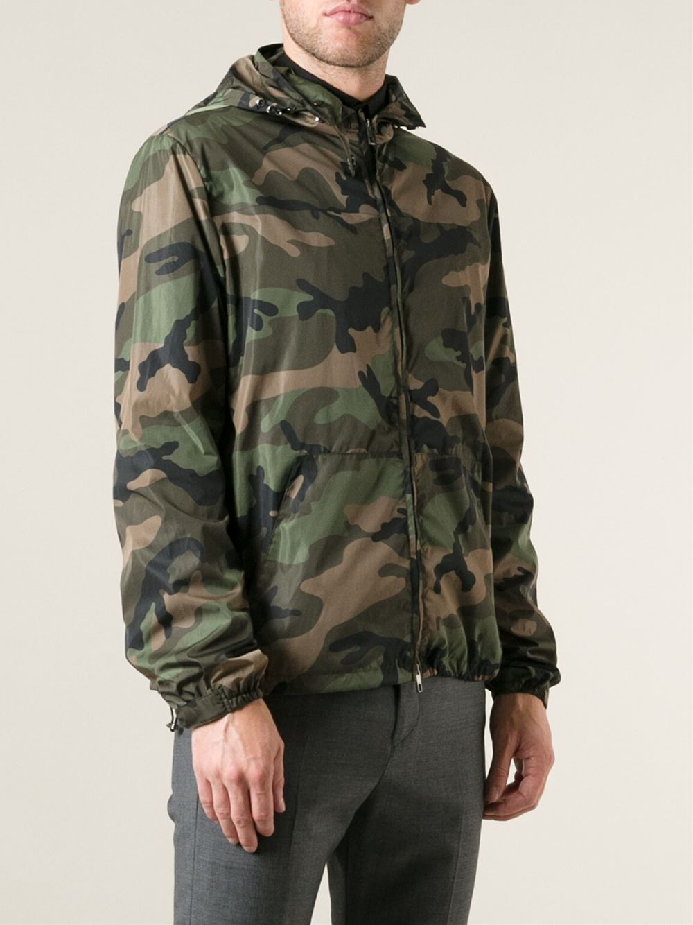 Lyst - Valentino Camouflage Jacket in Green for Men