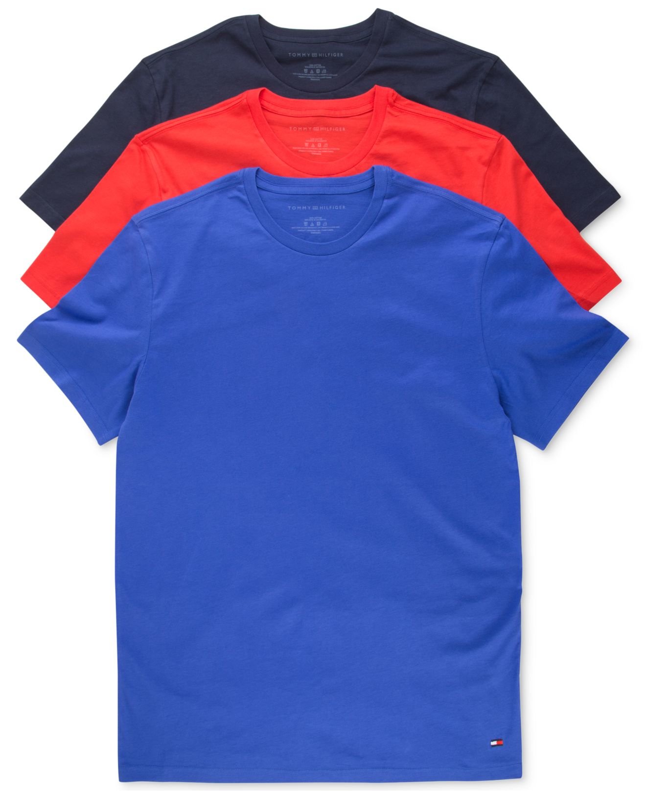 Lyst Tommy  Hilfiger  Men s  Classic Crew T shirts  3 pack 