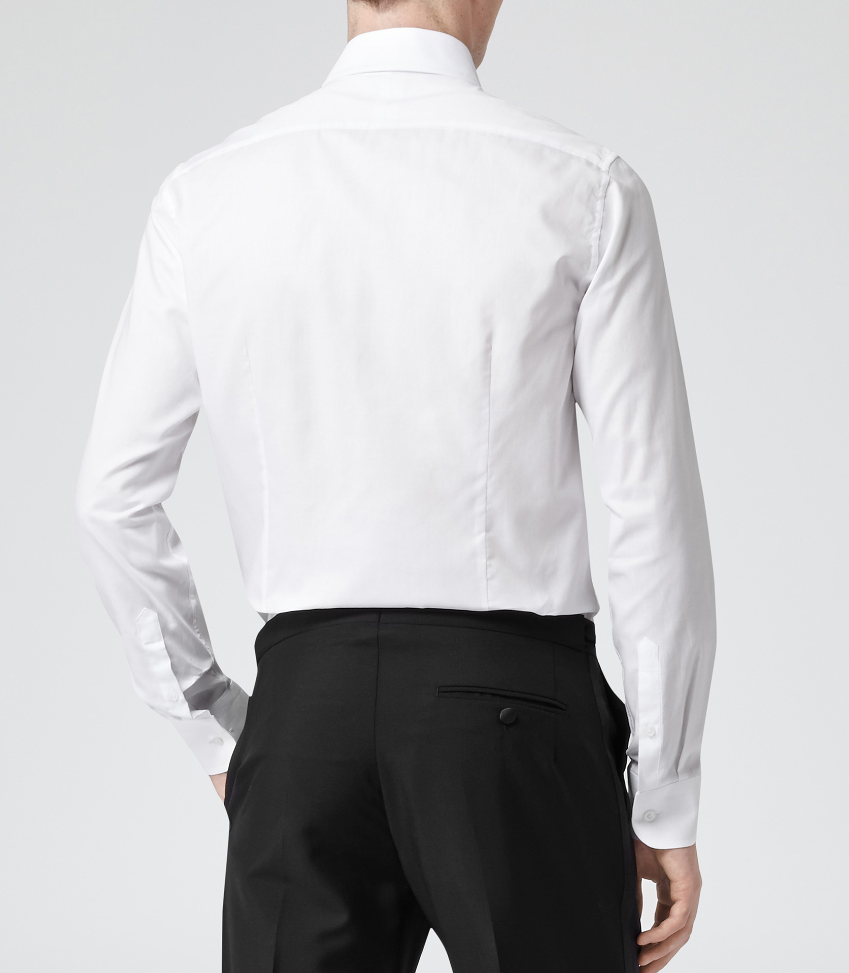 Reiss Clarence Dinner Dress Shirt in White for Men | Lyst