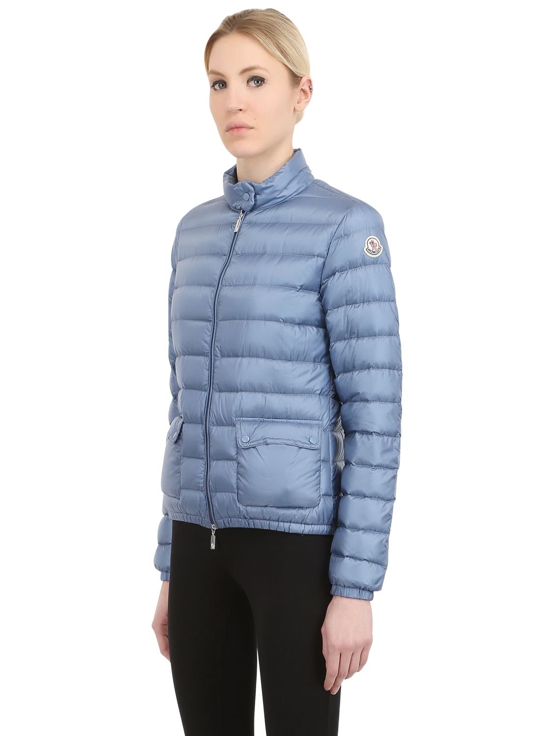 moncler blue coat womens