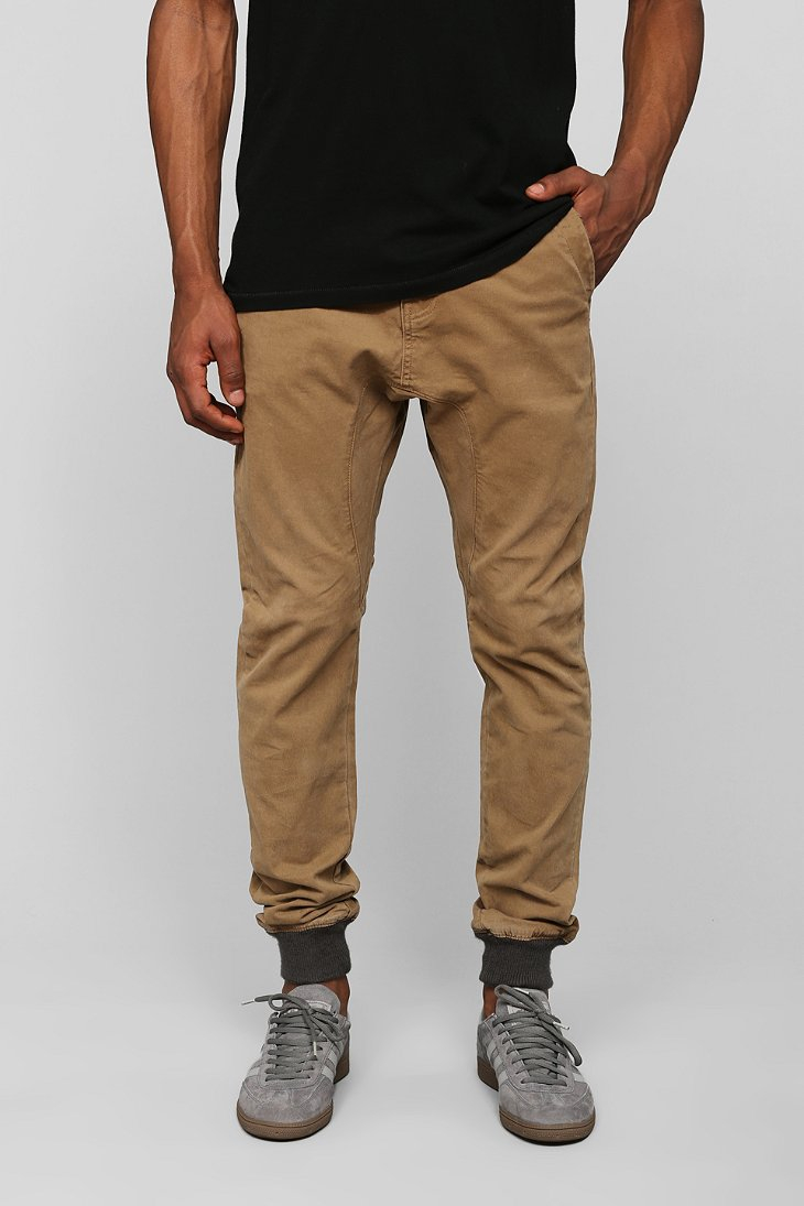 mens chino joggers