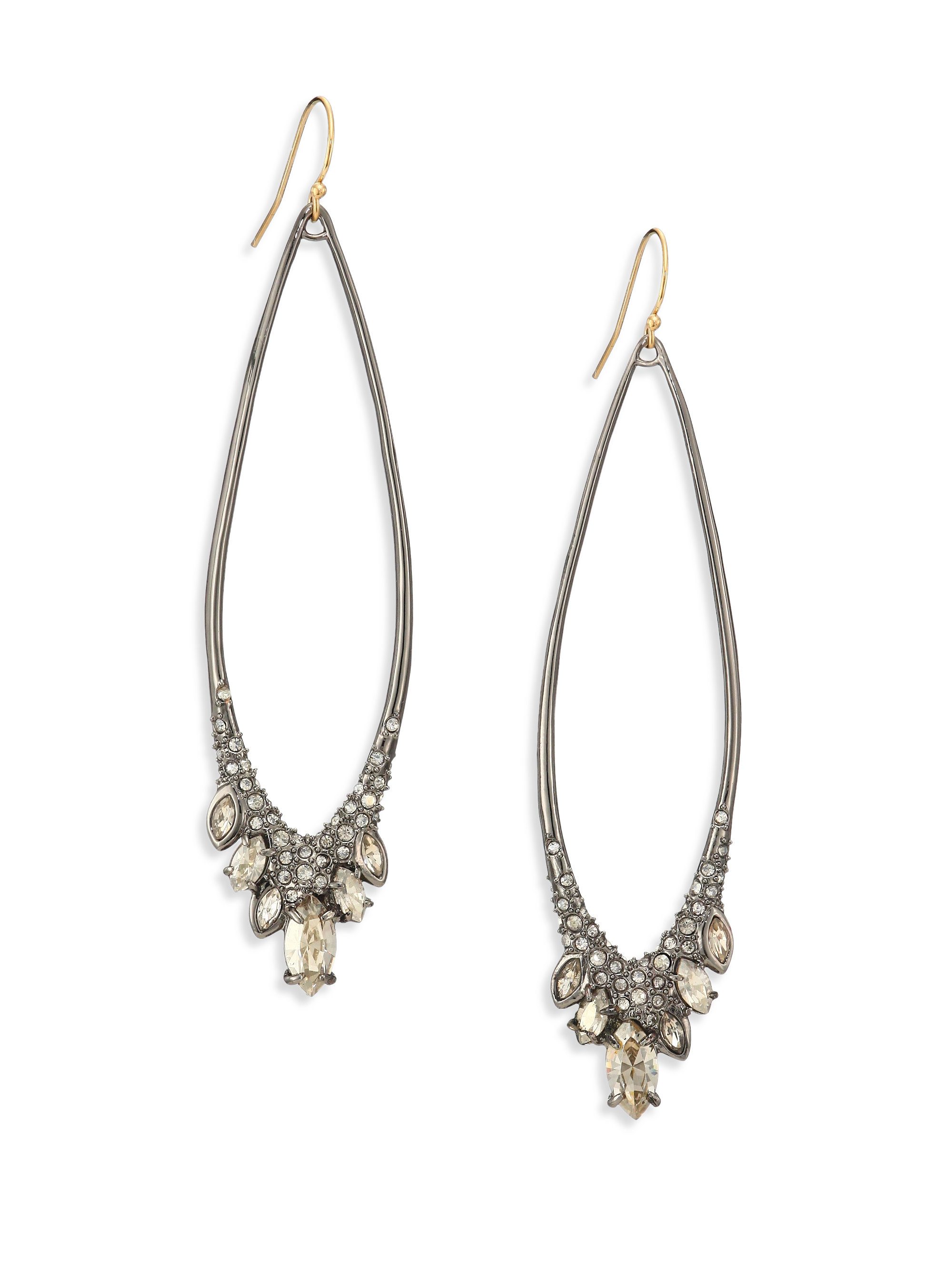 Lyst Alexis Bittar Miss Havisham Liquid Crystal Jagged Marquis Gallery