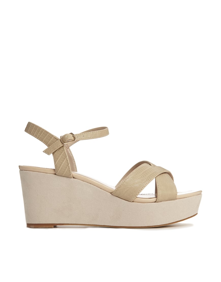 carvela nude wedges