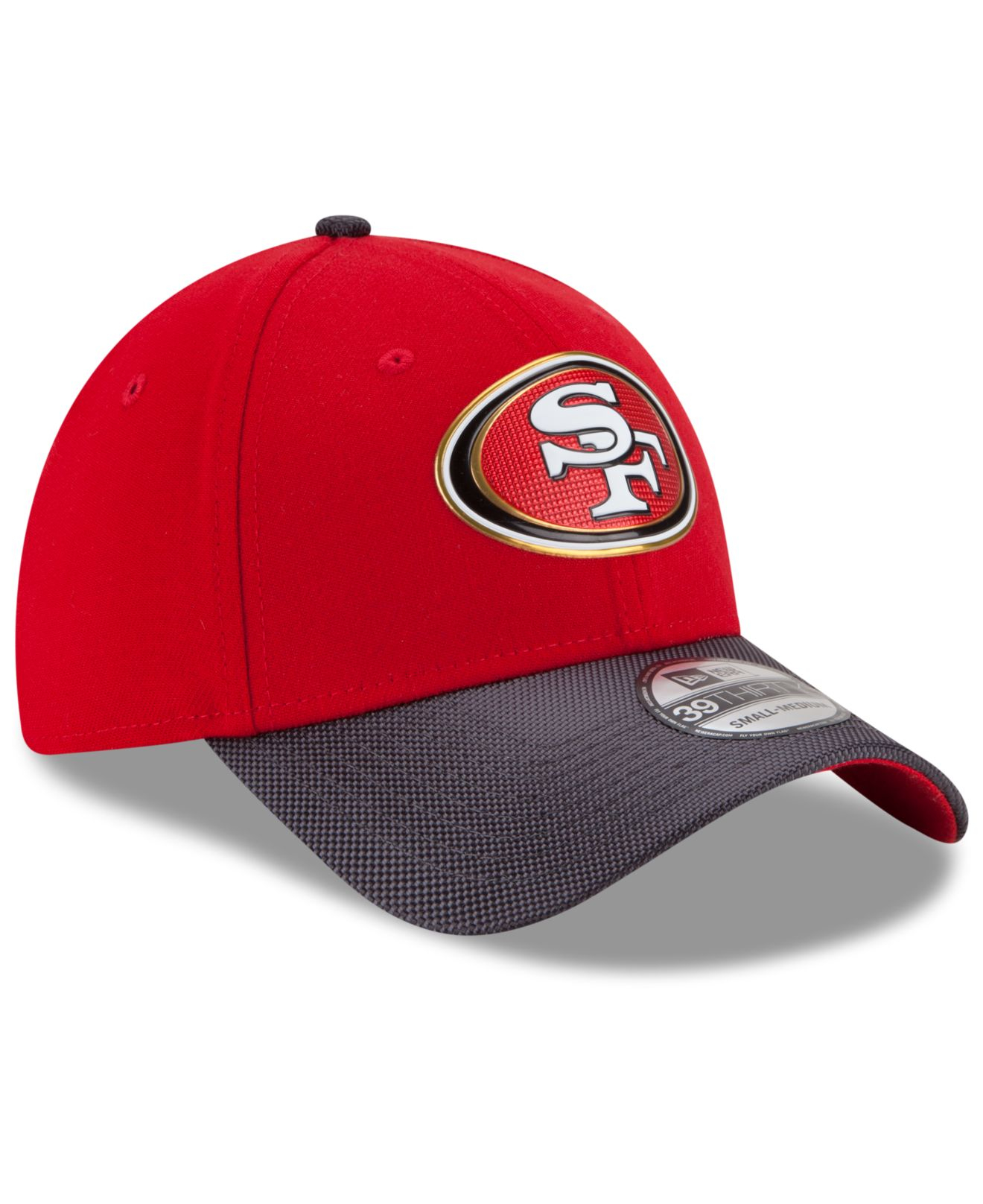 Youth San Francisco 49ers New Era ScarletGraphite Gold Collection On 