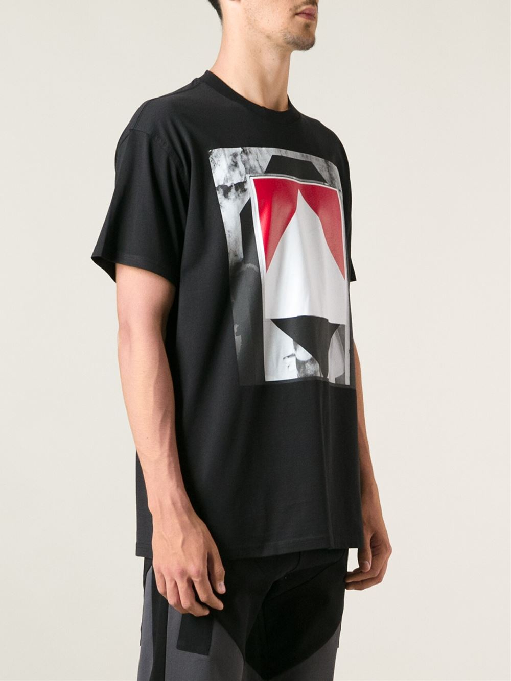 givenchy printed t shirt