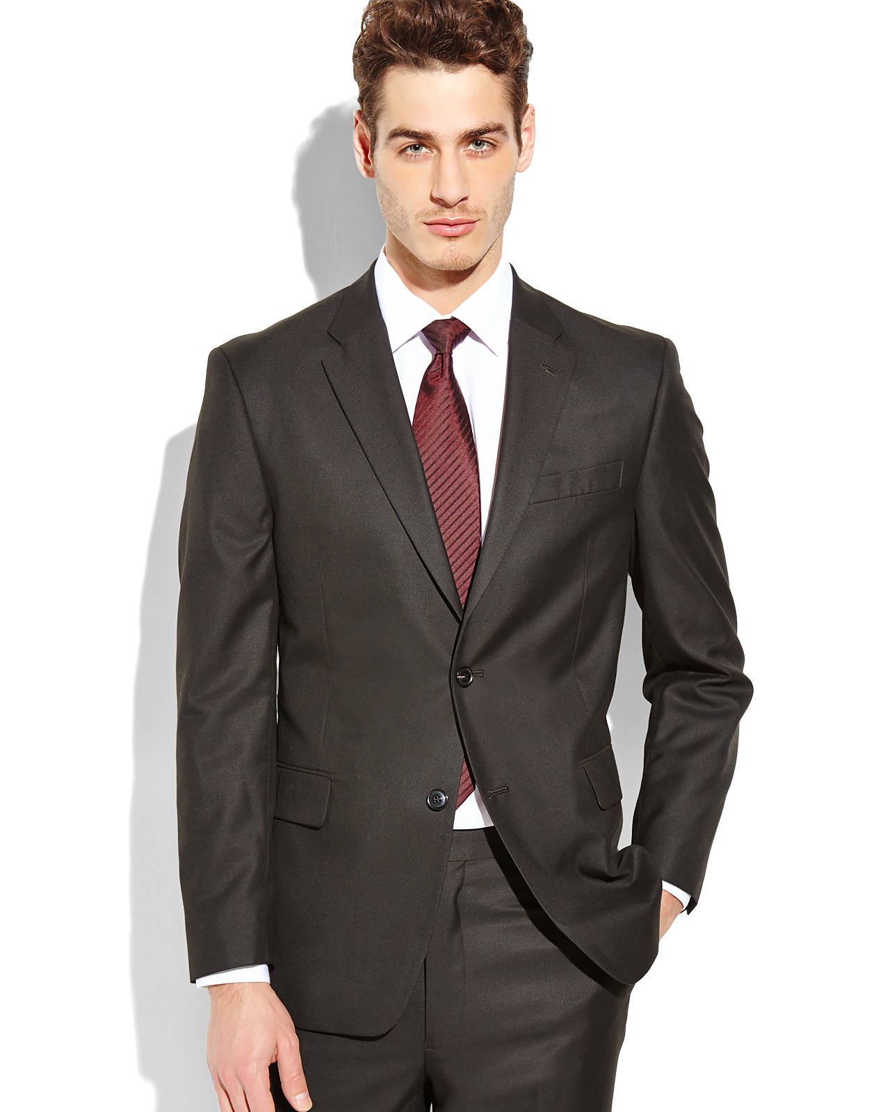 Lyst - Tommy Hilfiger Black 3-Piece Suit Separates in Black for Men