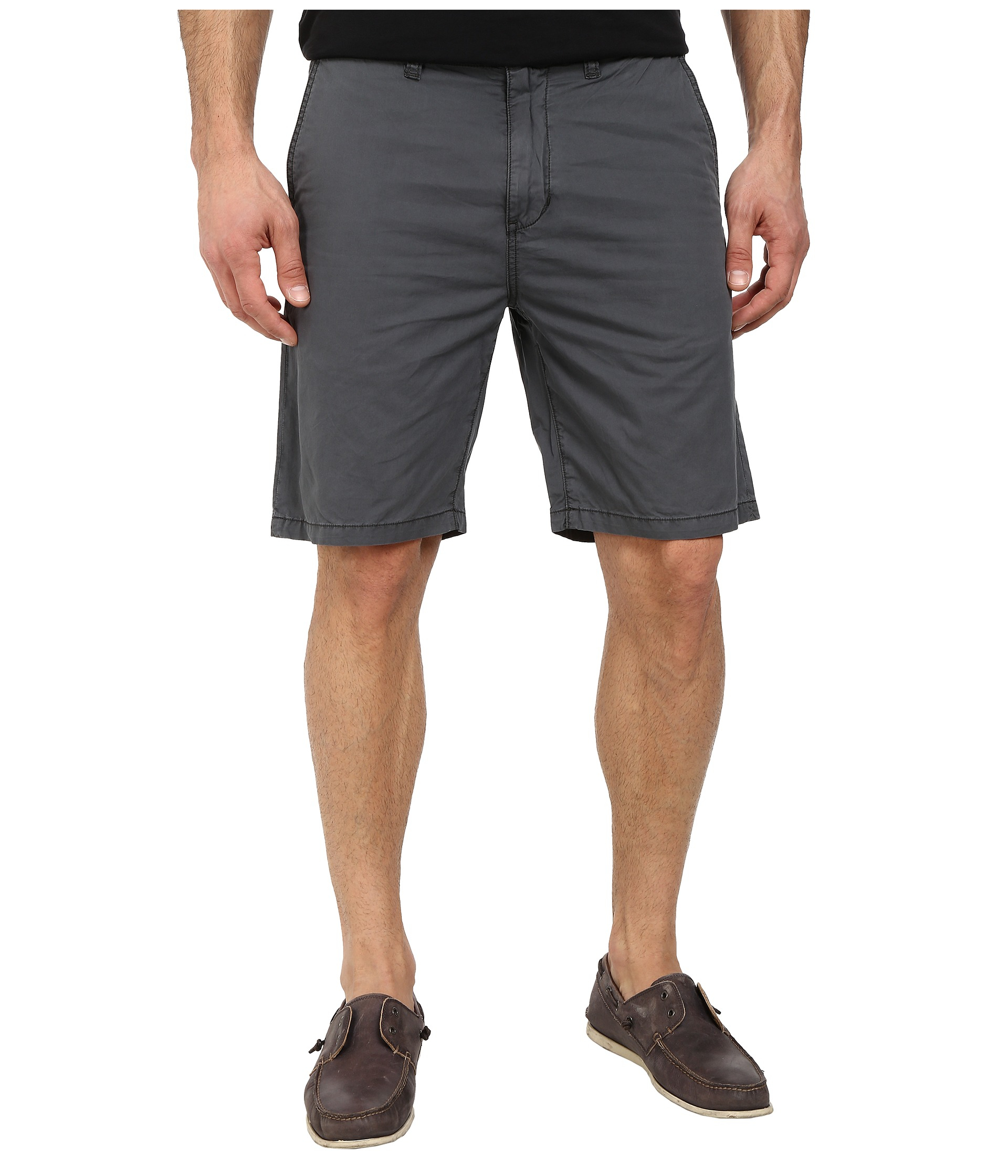 Lyst - John Varvatos Casual Short With Flap Back Pockets in Gray for Men