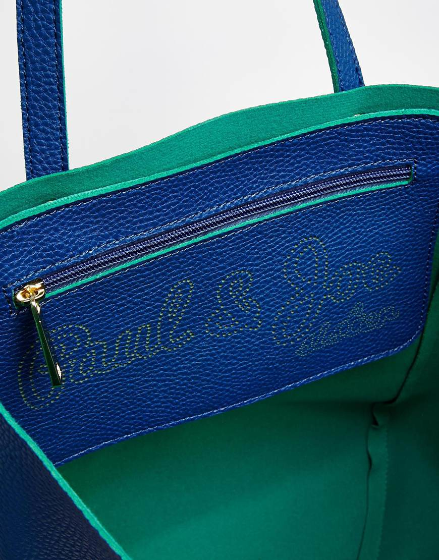 Lyst Paul Joe Cat Cut Out Per Bag In Blue Gallery