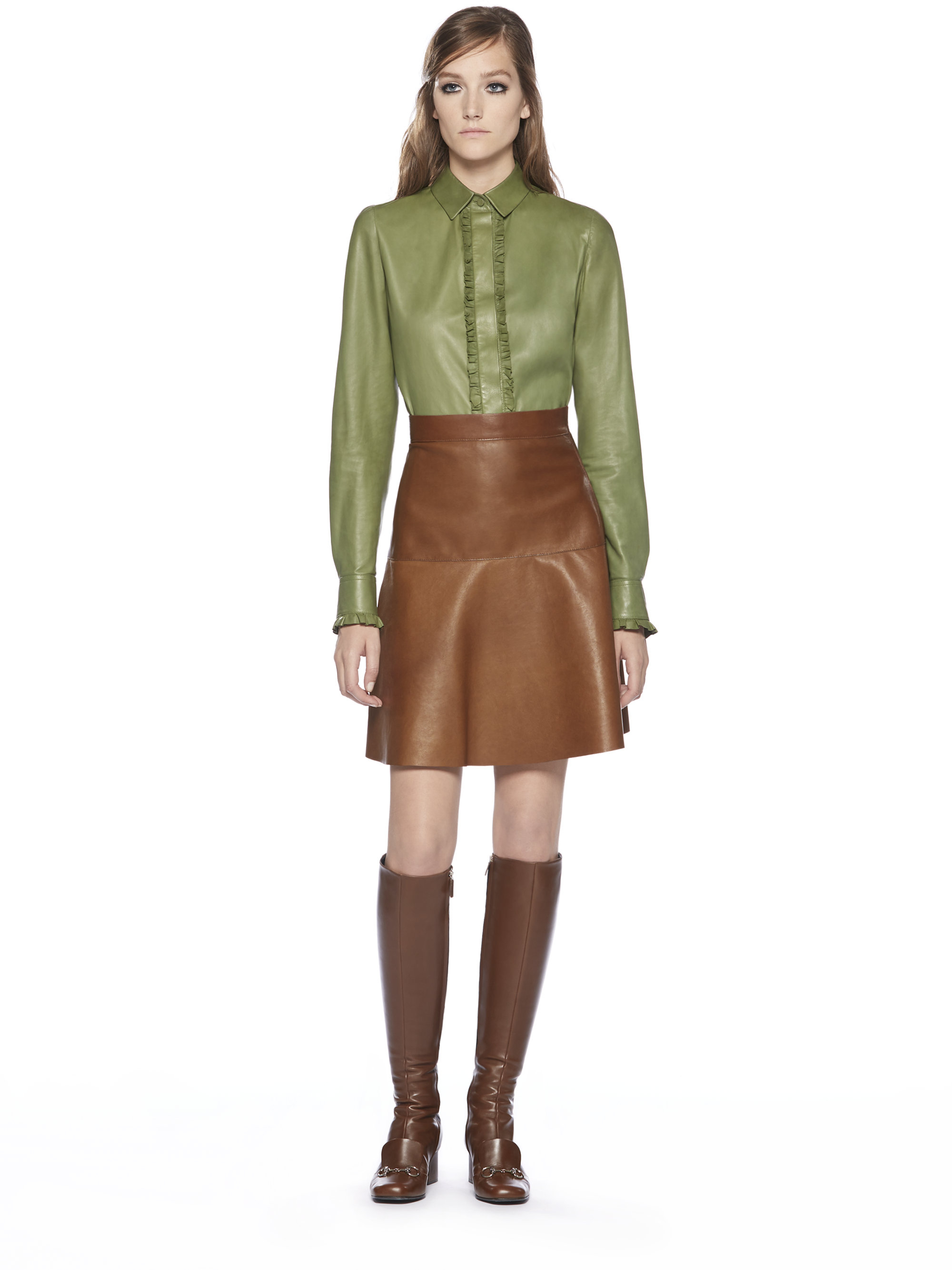 room306contemporary Leather Flare Skirt 公式通販サイトです