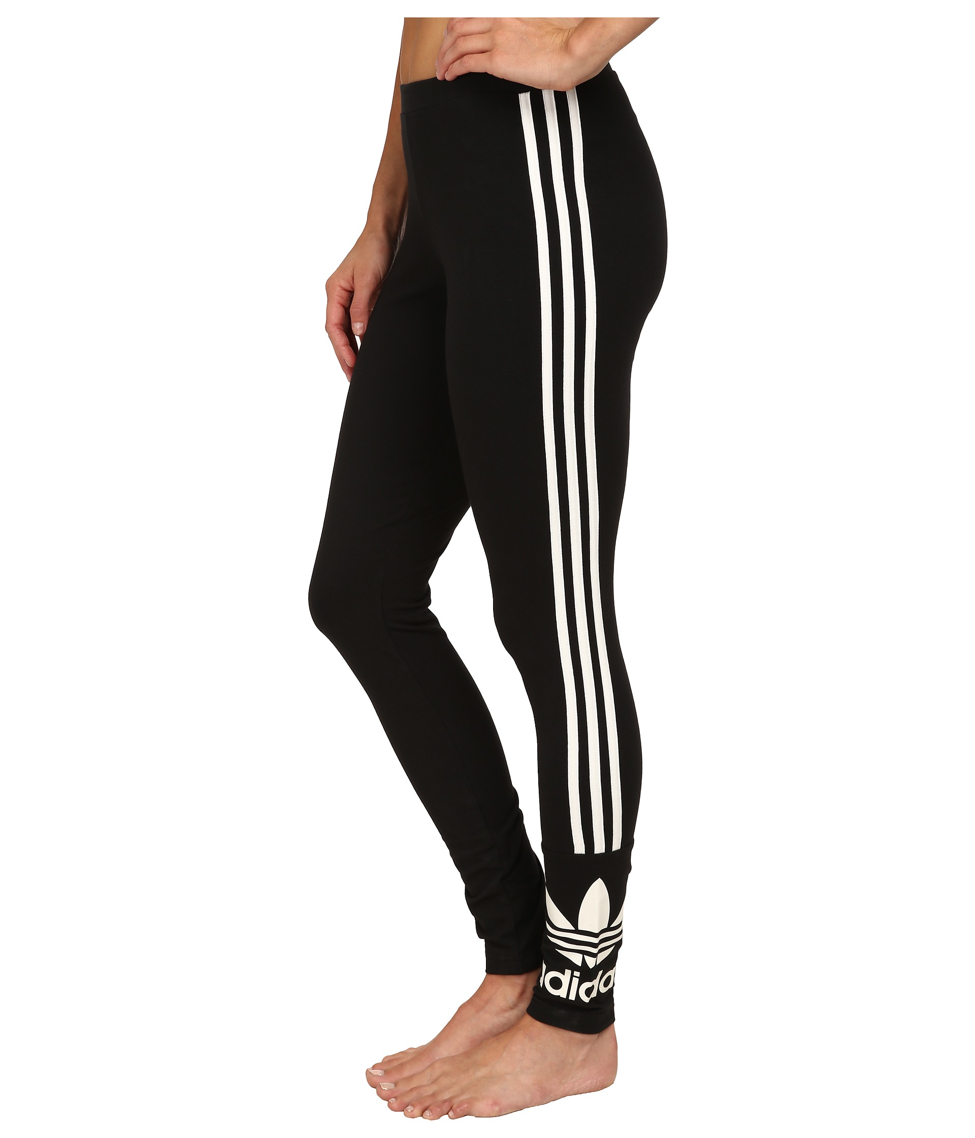 three stripe leggings by adidas originals three stripe leggings by adidas originals