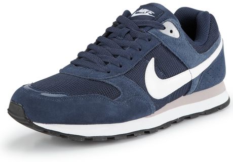 Nike Nike Md Runner Mens Trainers in Blue for Men (navy/grey/white) | Lyst