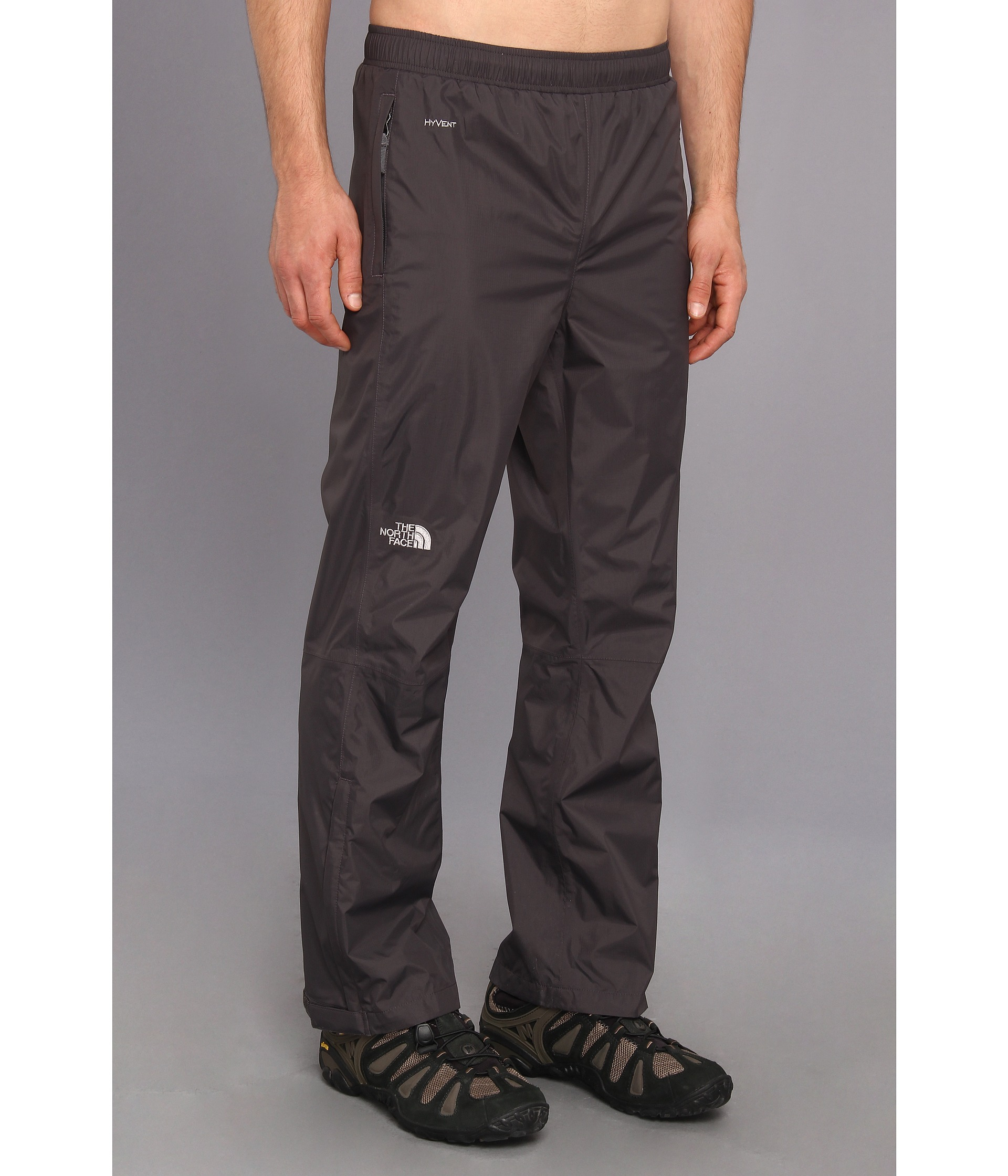 black north face trousers