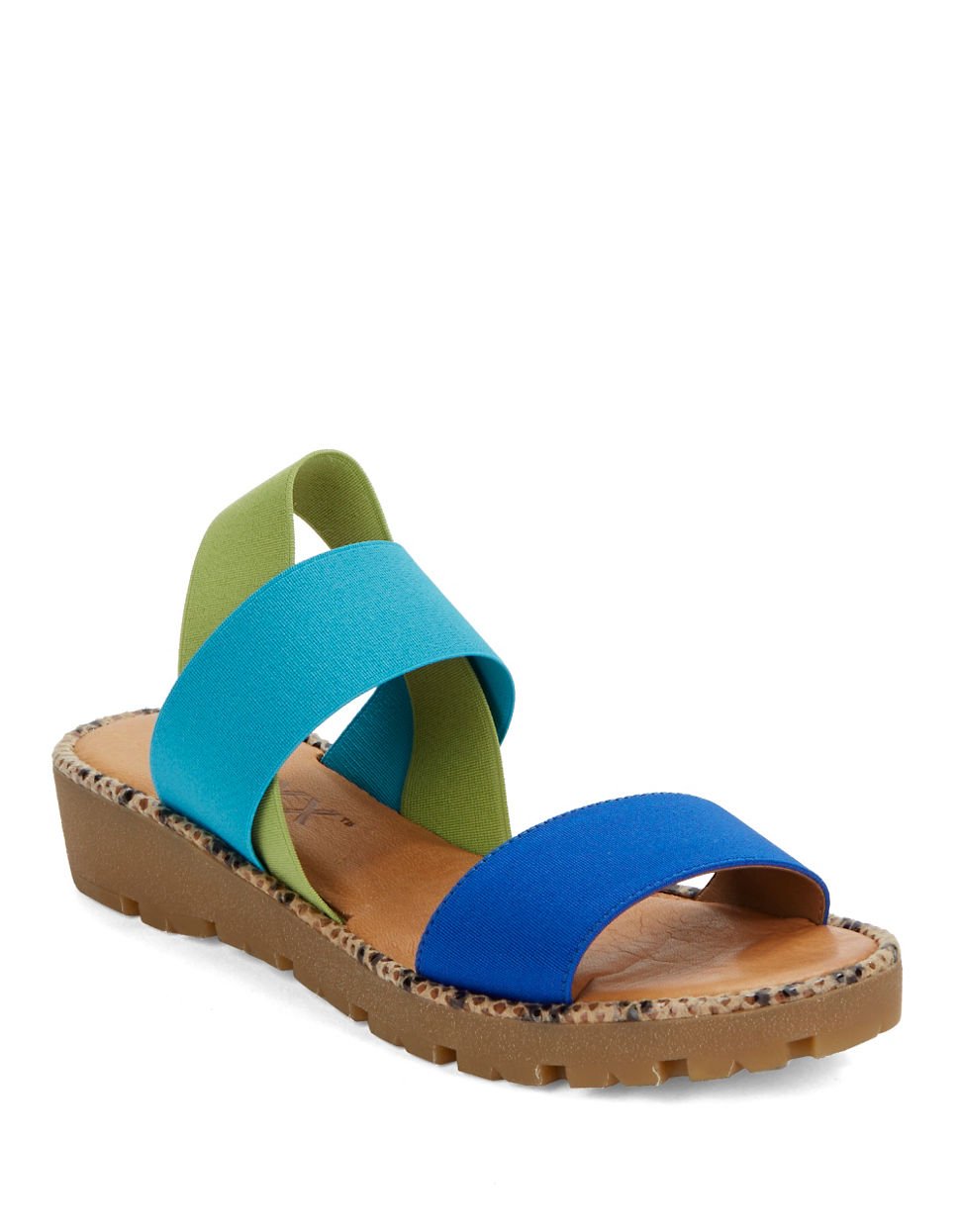 The flexx Sun Stretch Sandals in Blue | Lyst