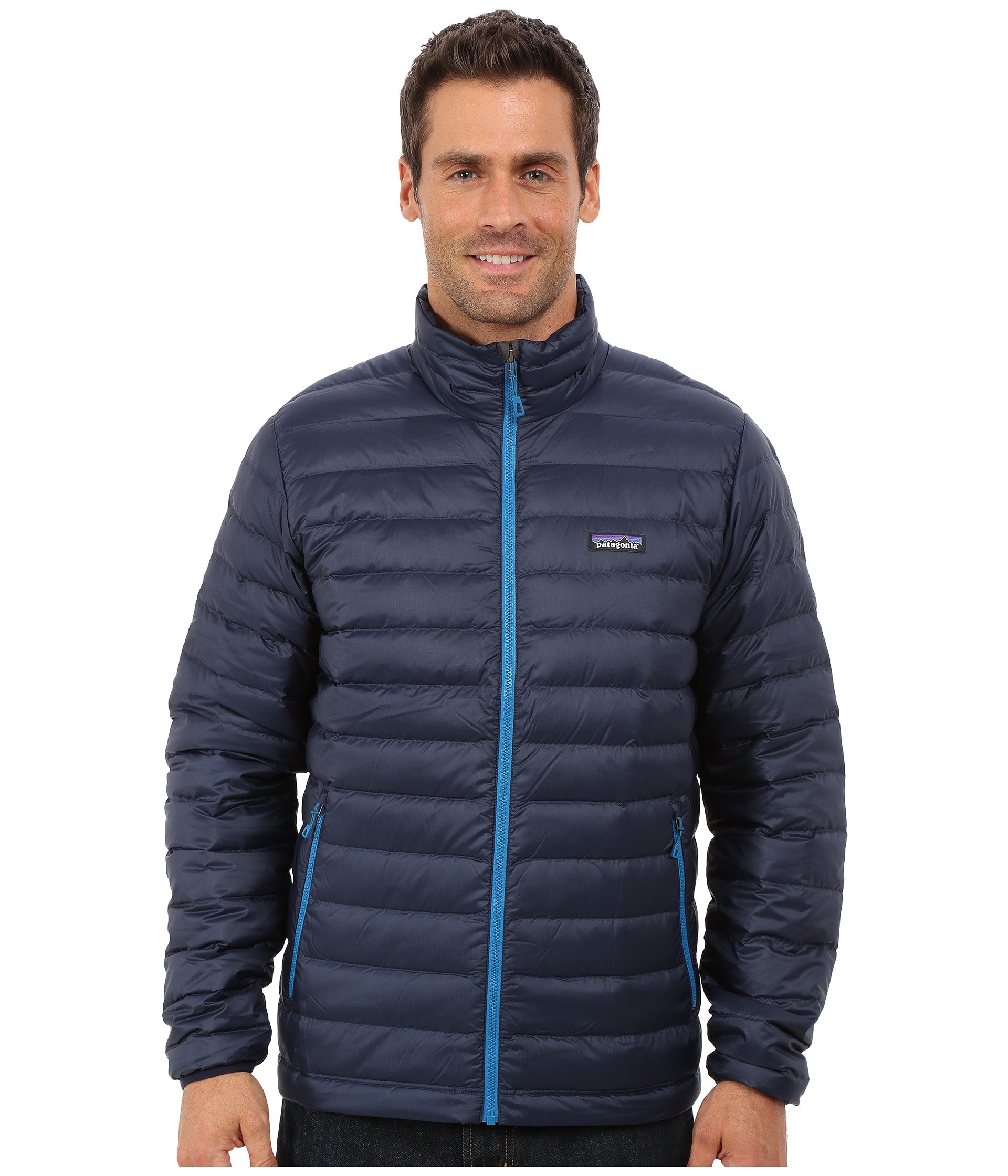 Patagonia Down Sweater Jacket in Blue for Men | Lyst