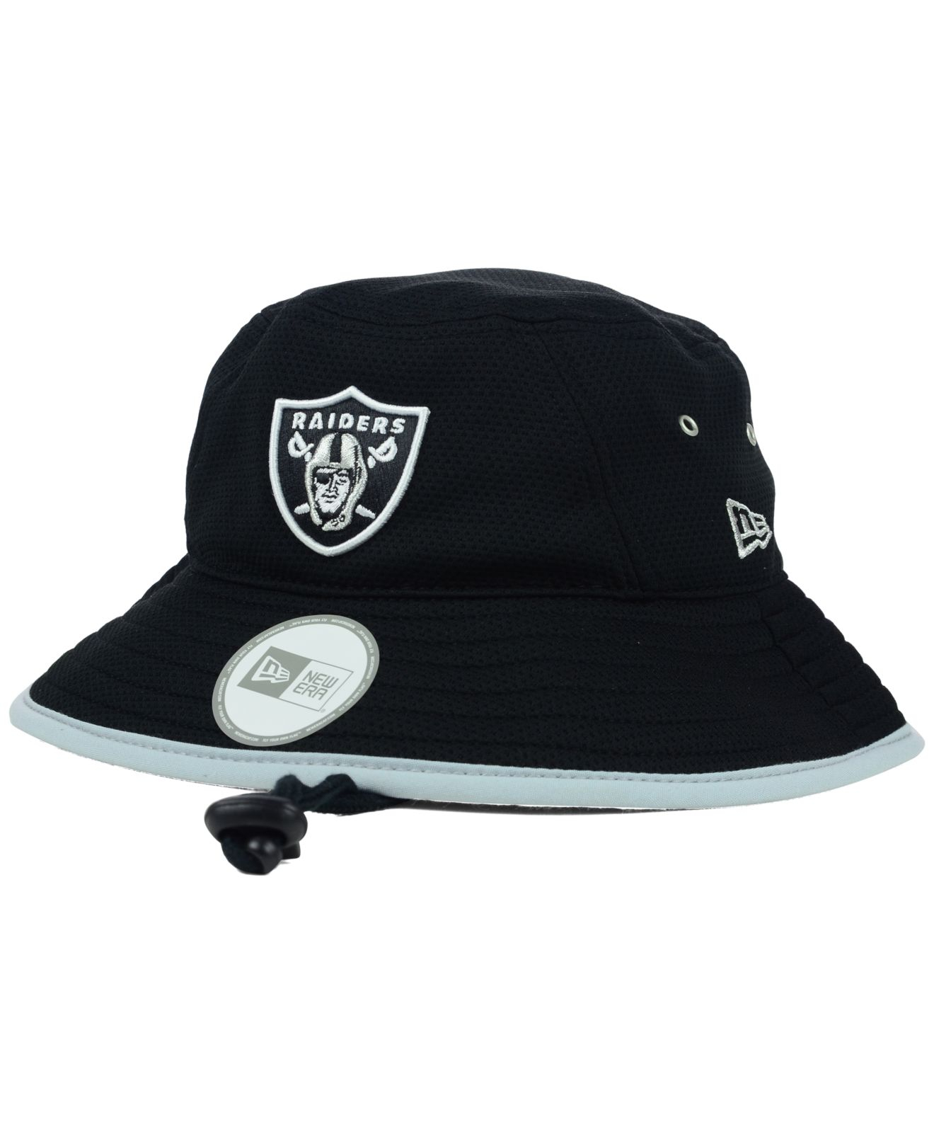 Ktz Oakland Raiders Tc Training Bucket Hat in Black for Men Lyst