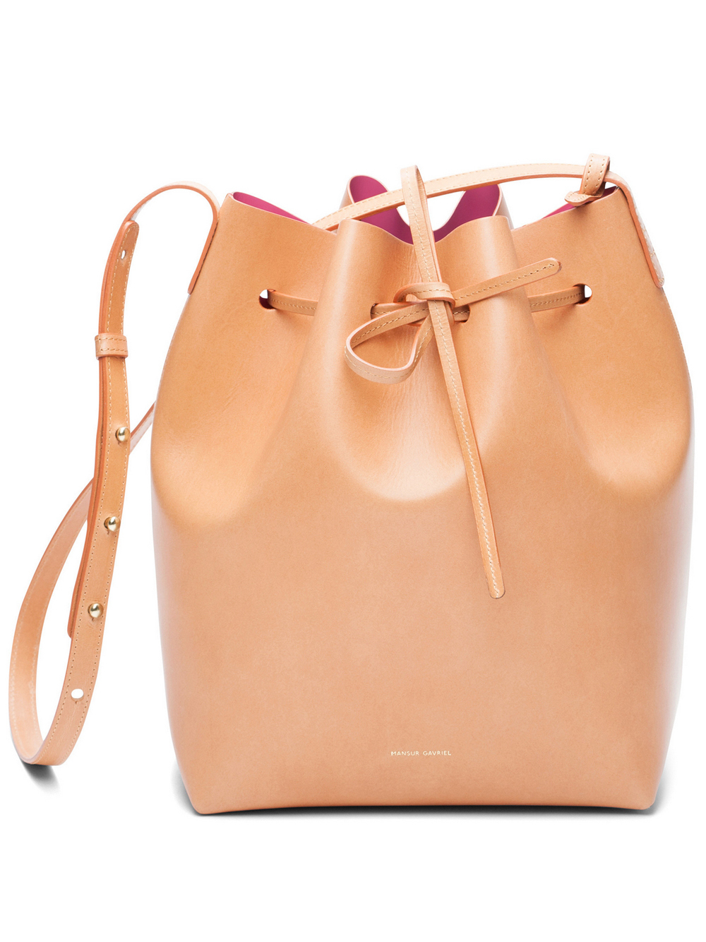 Lyst Mansur Gavriel Large Bucket Bag in Brown
