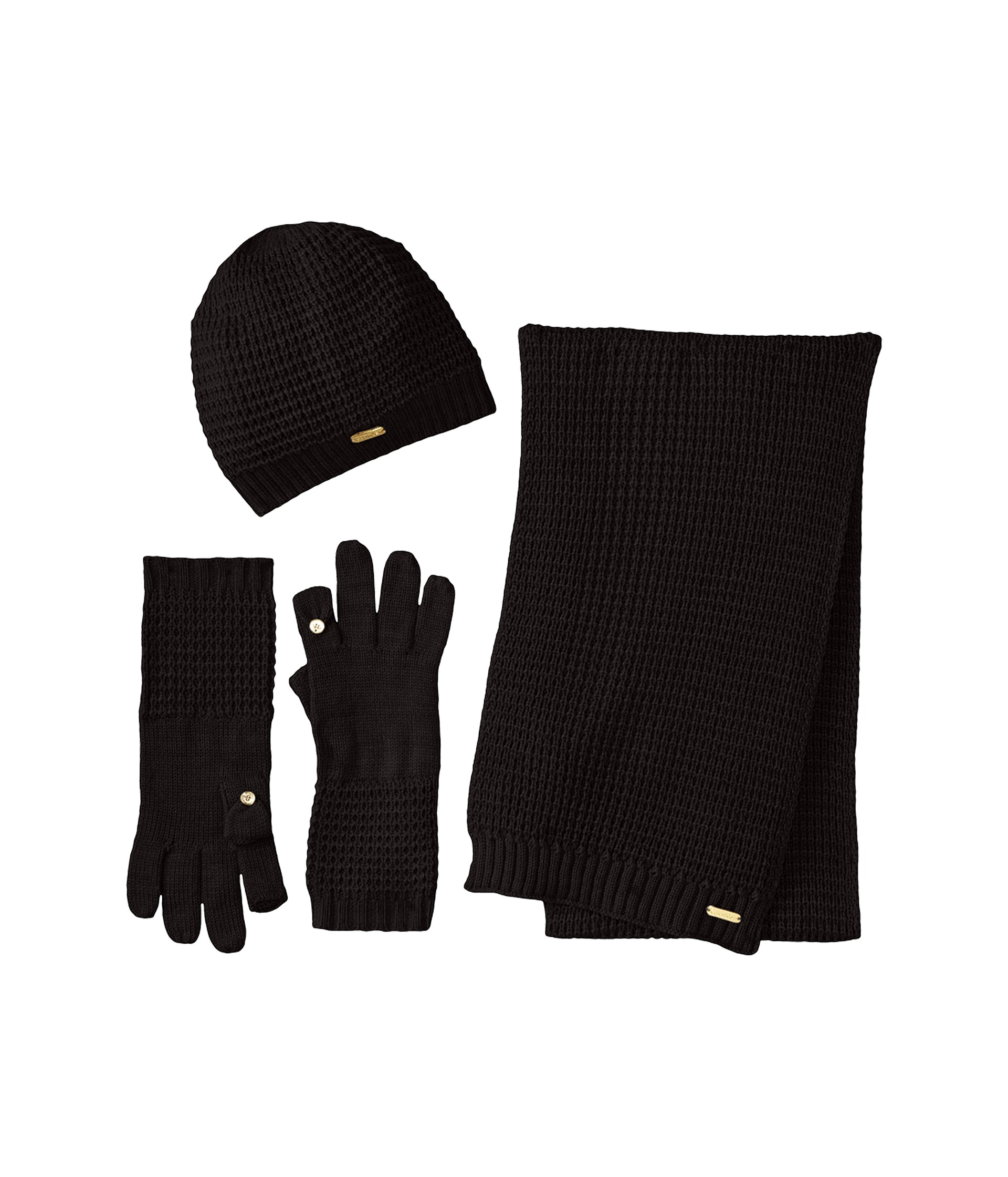 calvin klein hat and scarf set