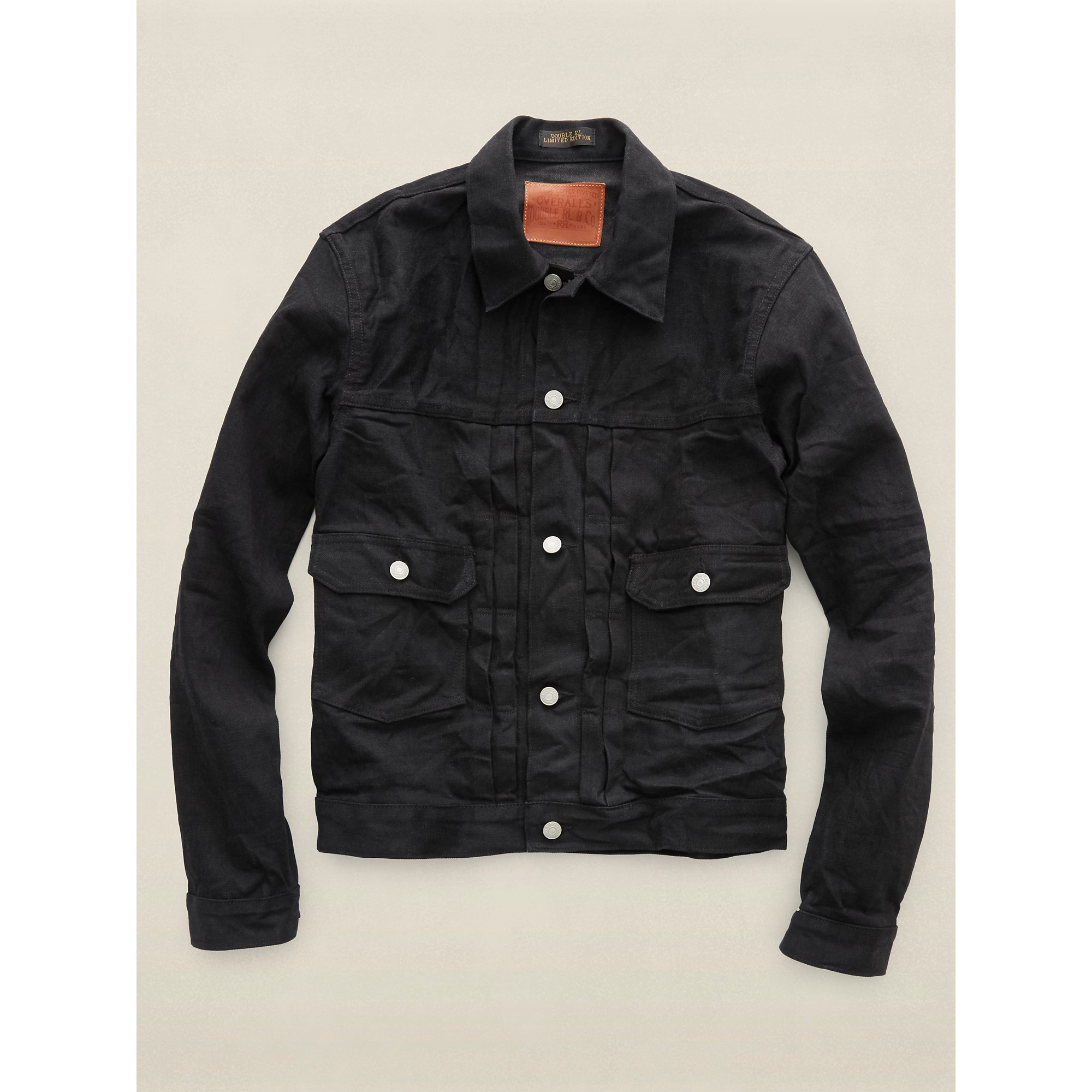 RRL Limited-edition Denim Jacket in Black for Men - Lyst
