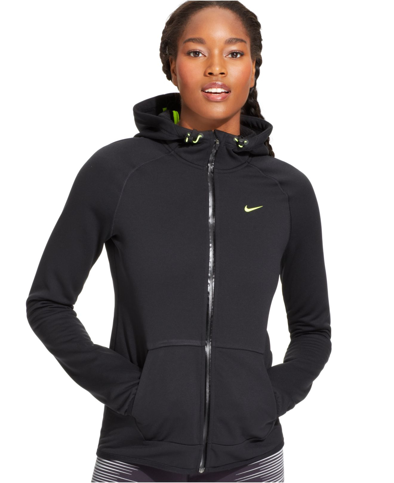 Nike All Time Tech Full-Zip Hoodie in Black - Lyst