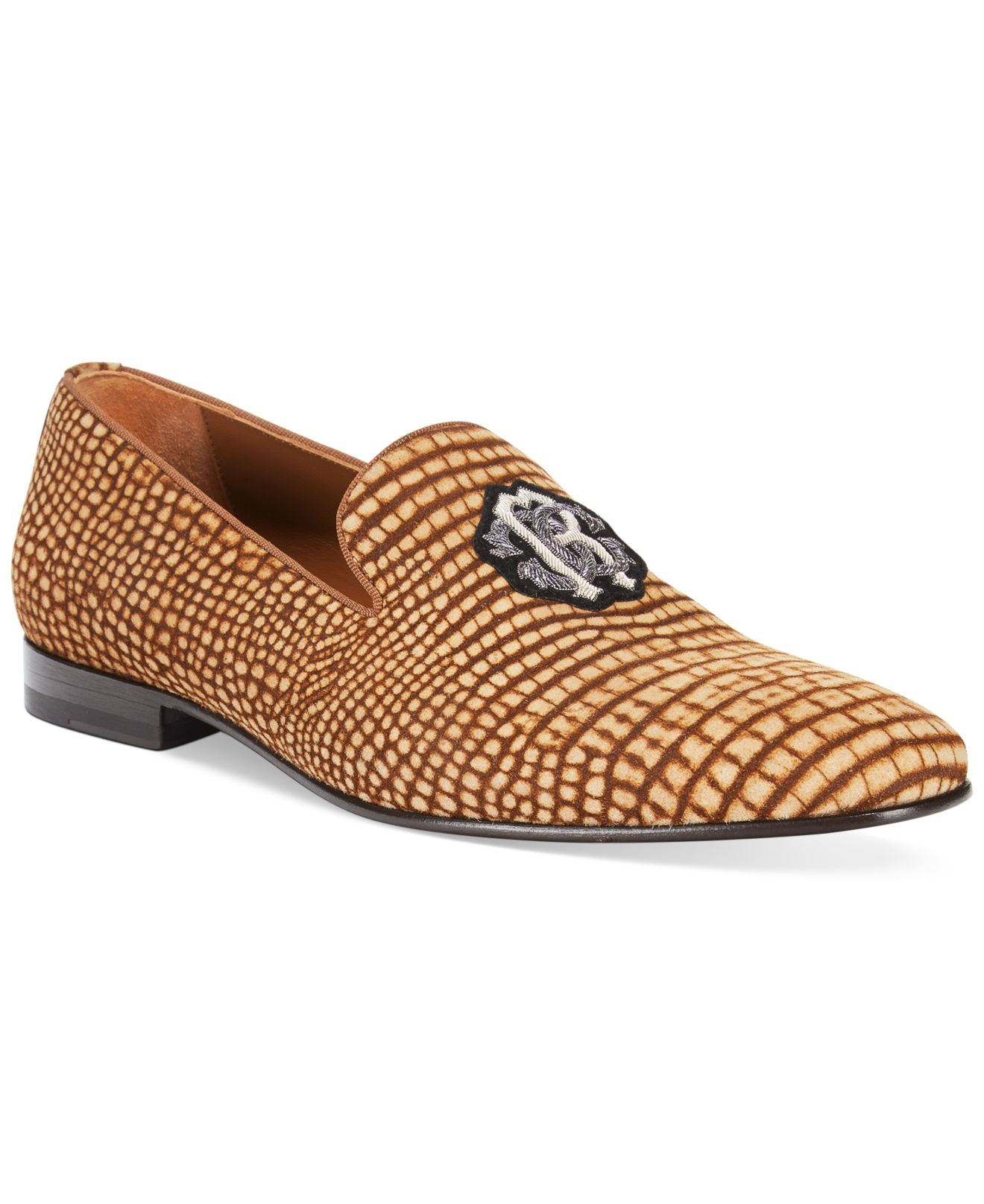 Roberto cavalli Night Loafers in Brown for Men | Lyst