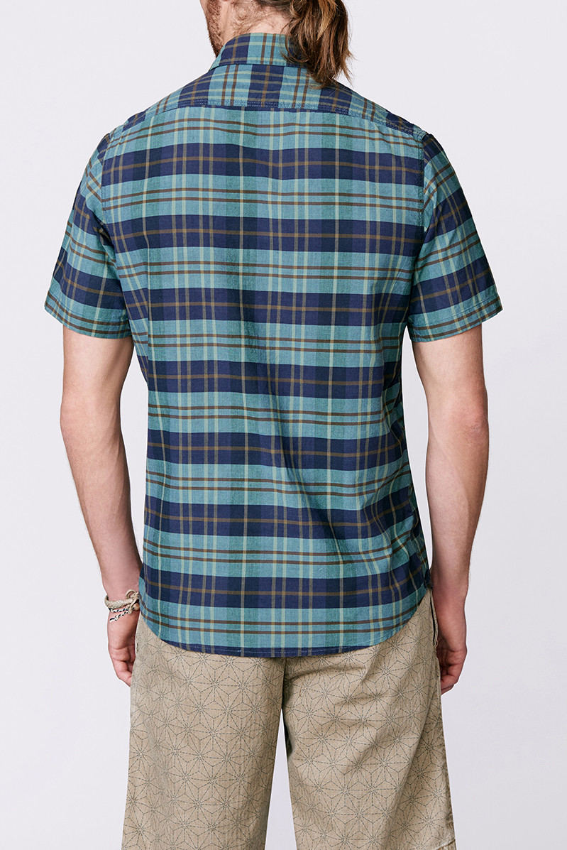 Lyst Faherty Brand Ss Seasons Shirt in Green for Men